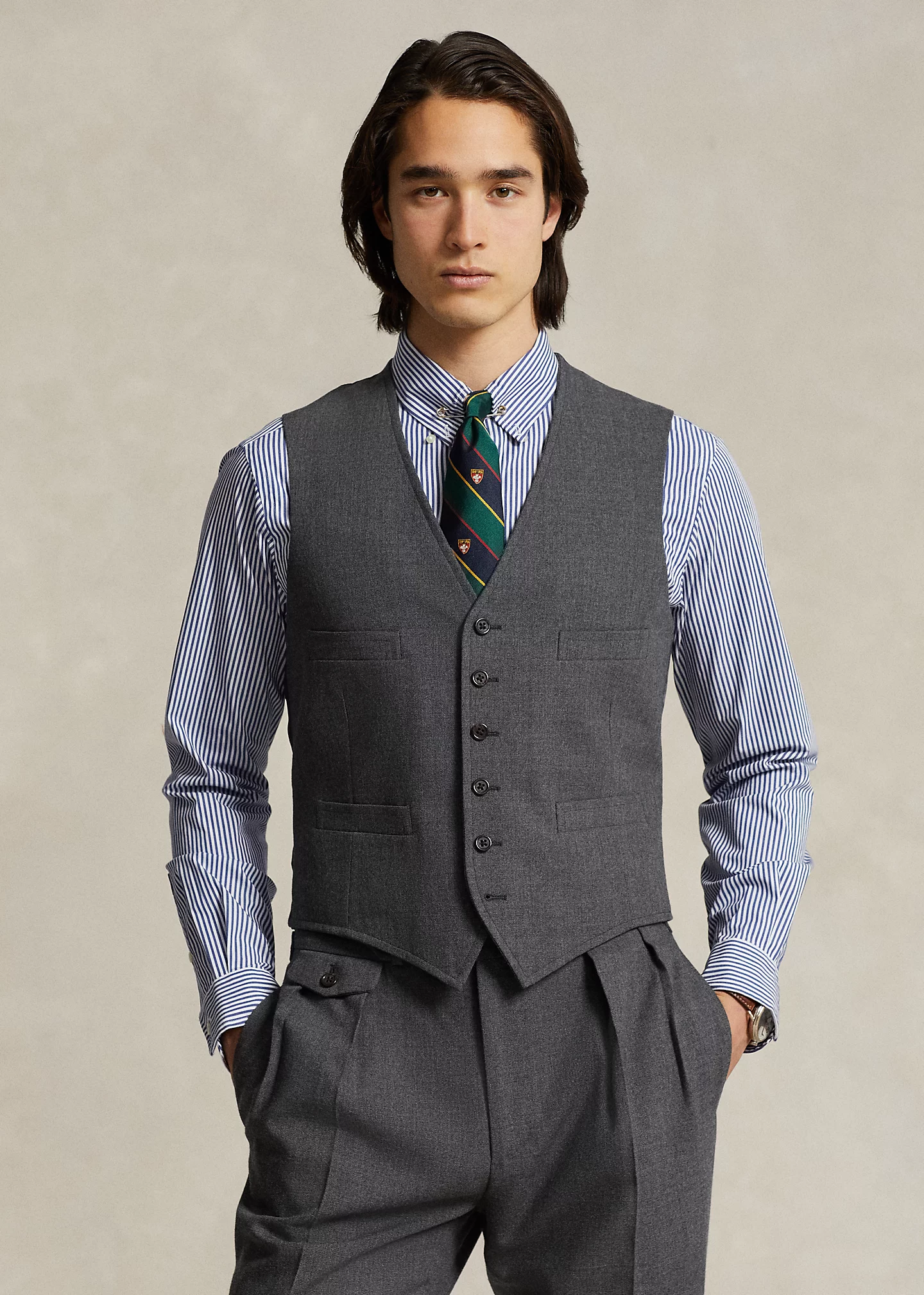 Polo Lightweight Wool 3-Piece Suit