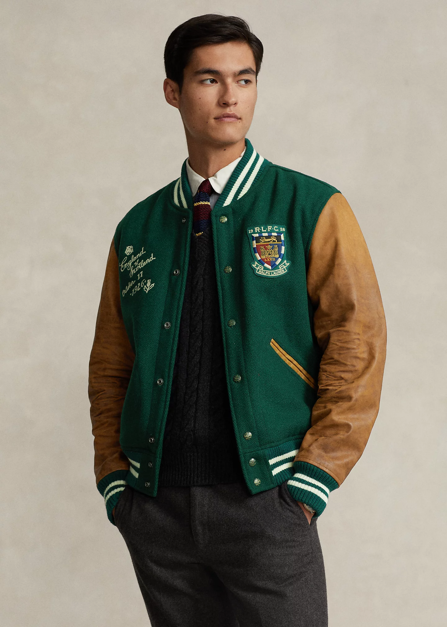 Varsity-Inspired Jacket