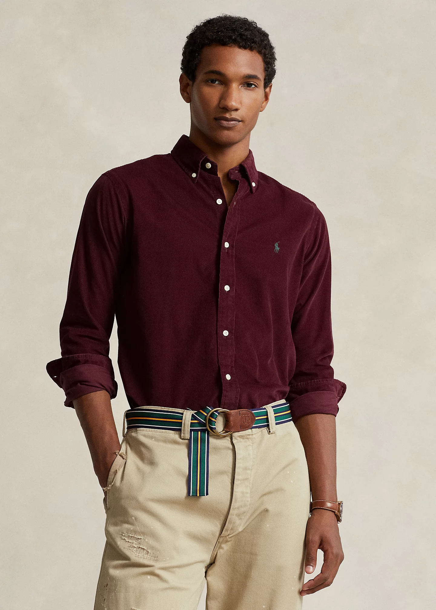 Classic Fit Corduroy Shirt