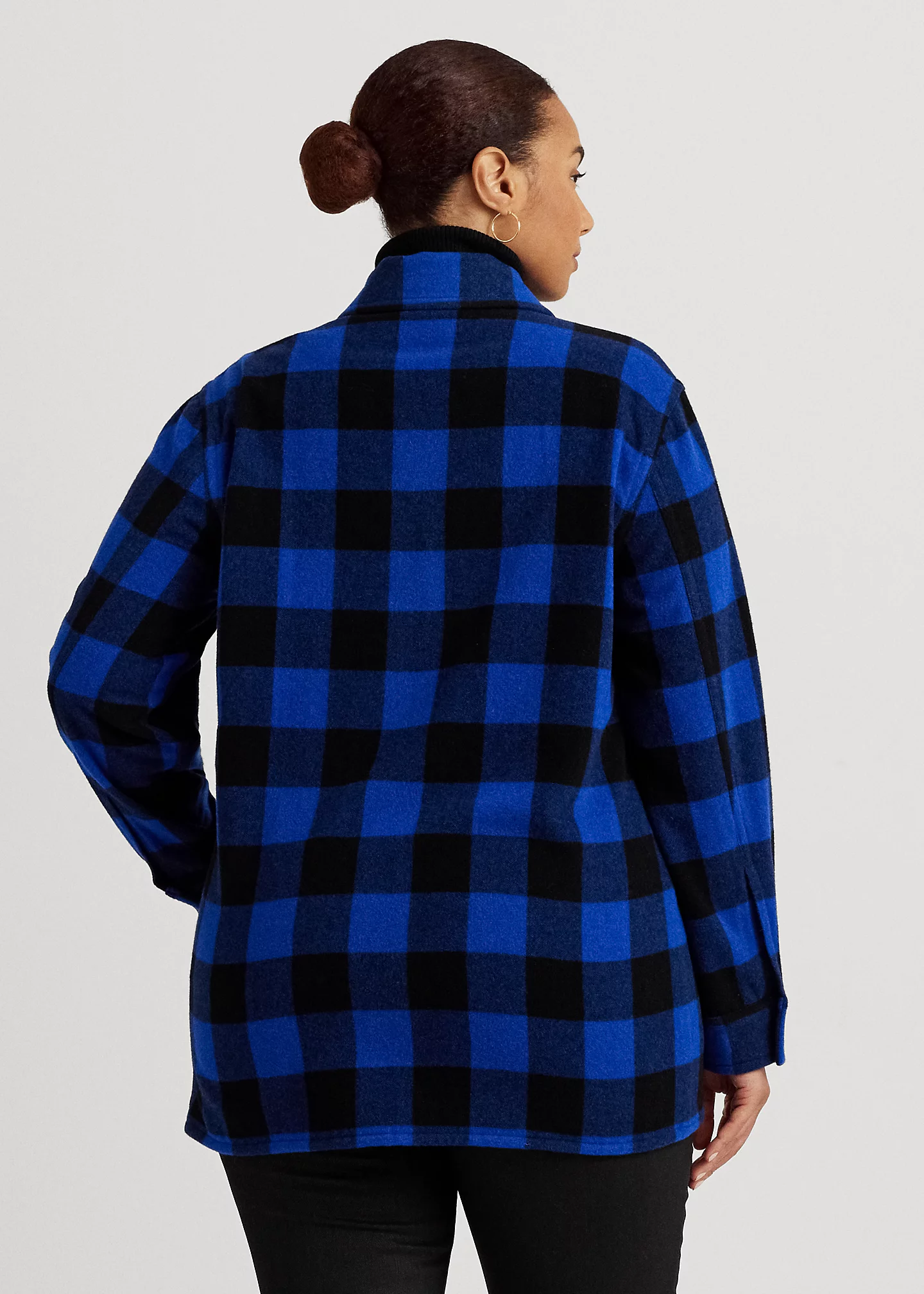Buffalo Check Twill Shirt Jacket