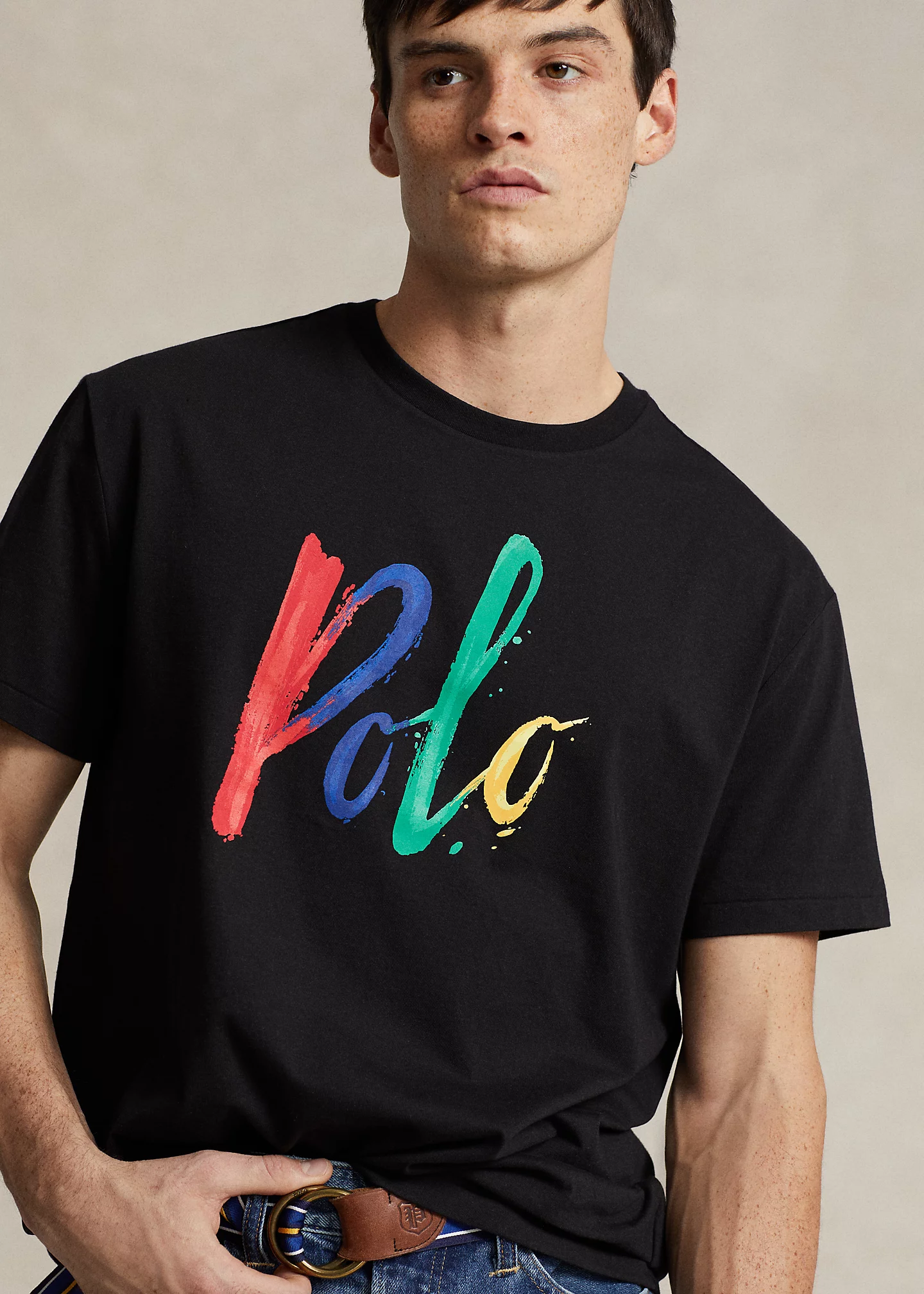 Classic Fit Logo Jersey T-Shirt