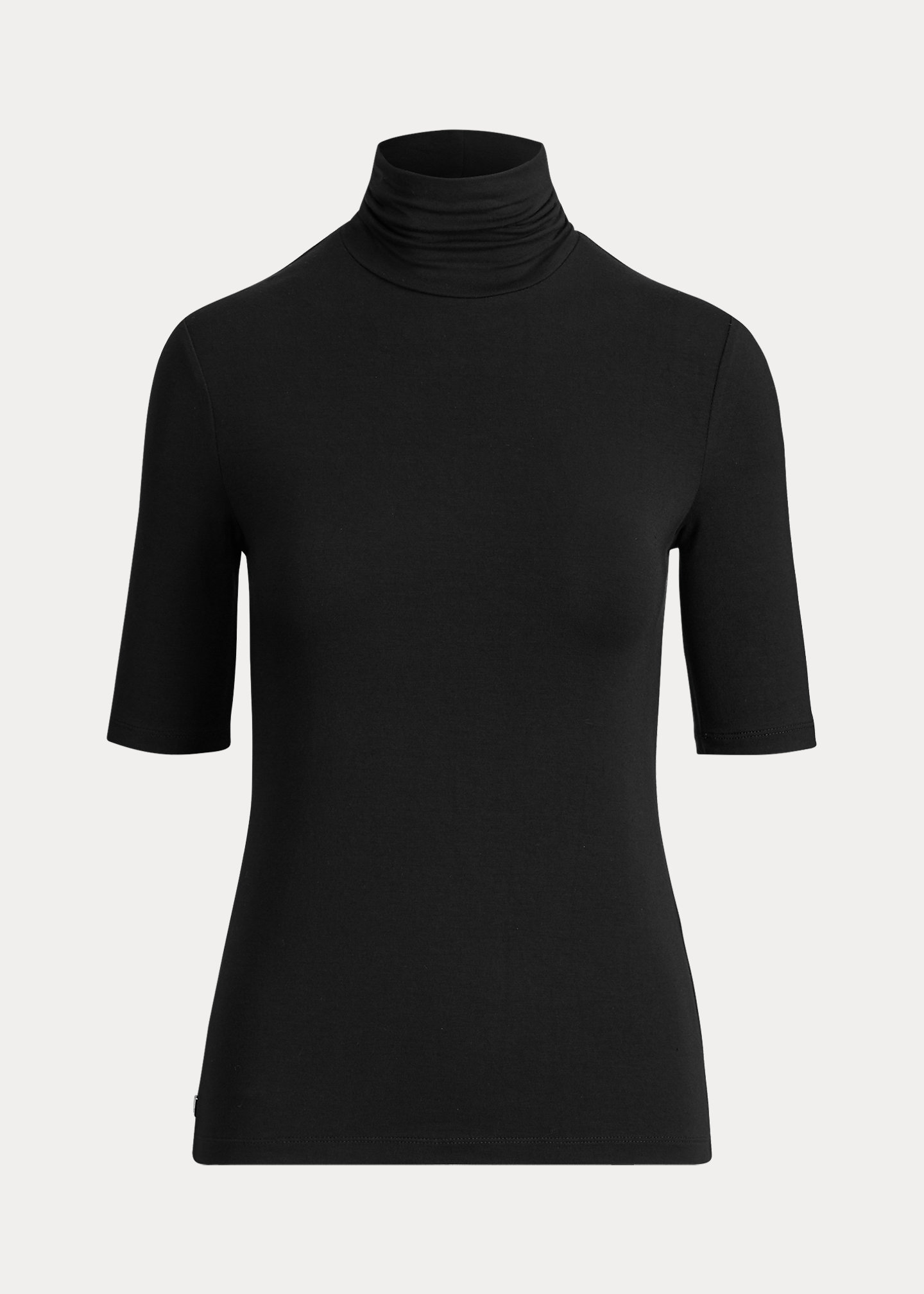 Jersey Turtleneck Top