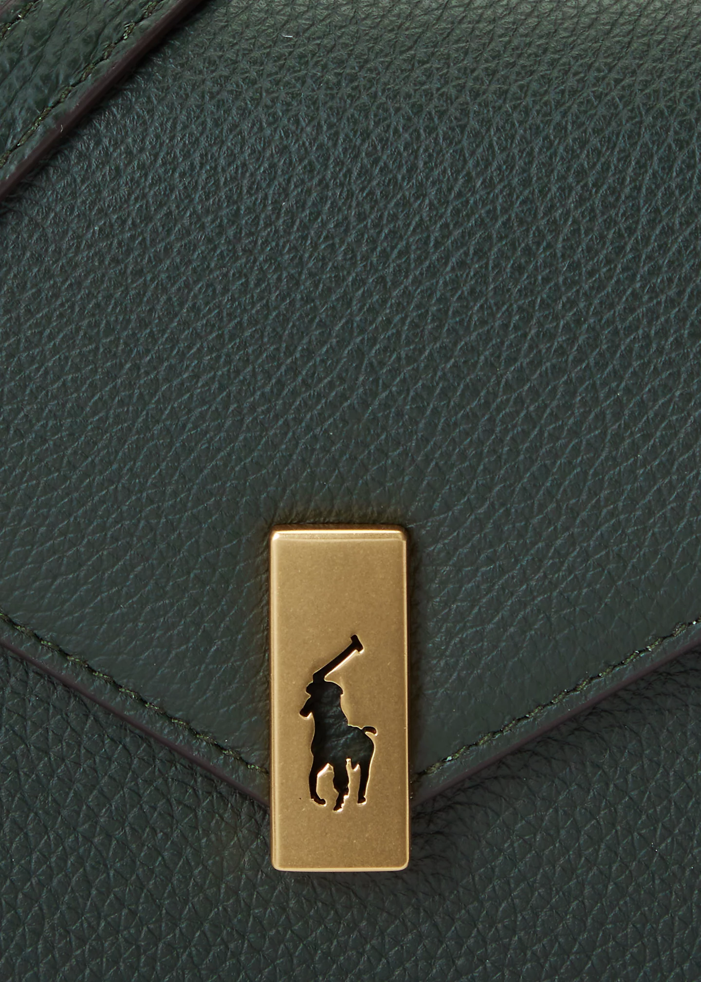 Polo ID Leather Chain Wallet & Bag