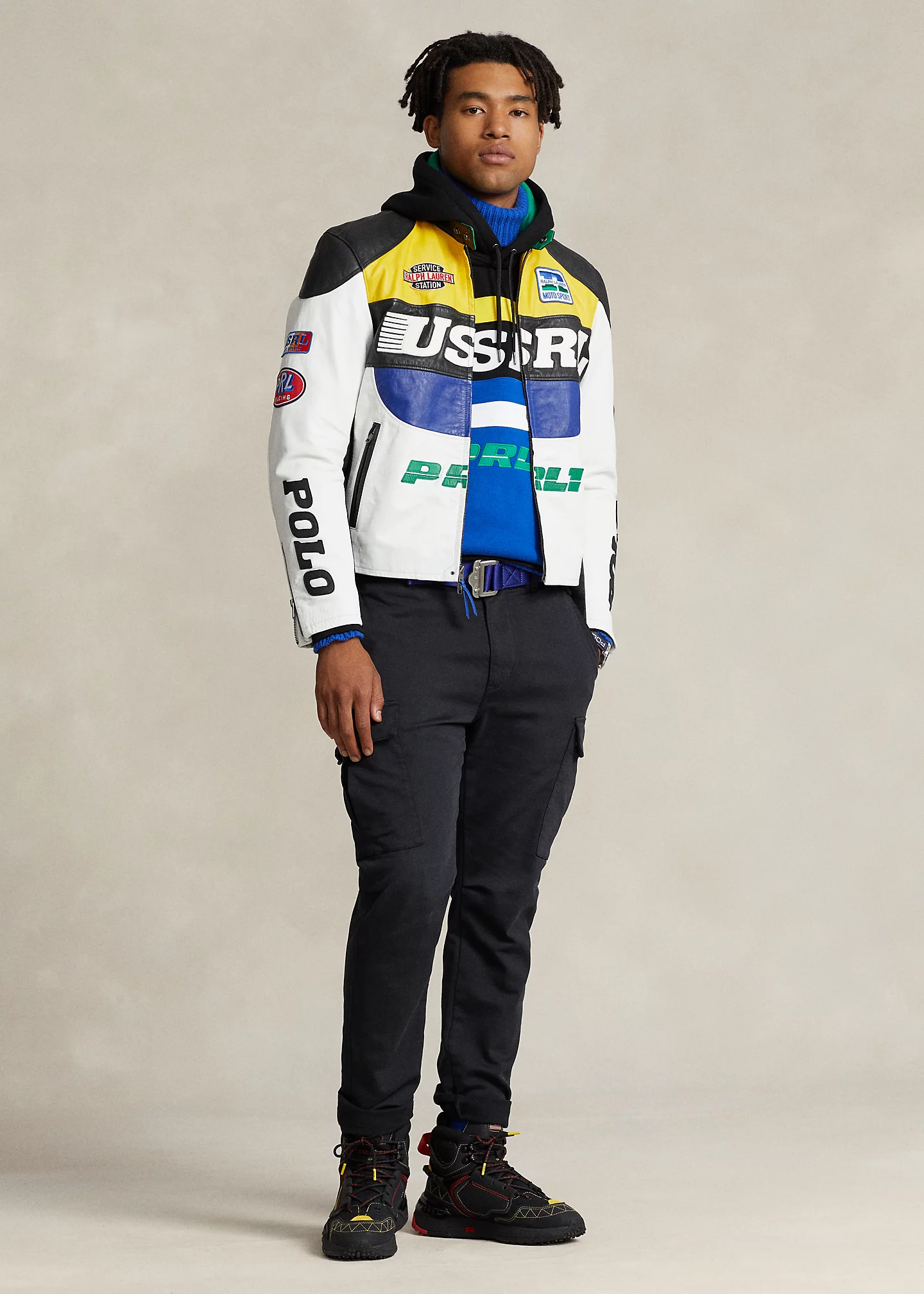 Leather Café Racer Jacket