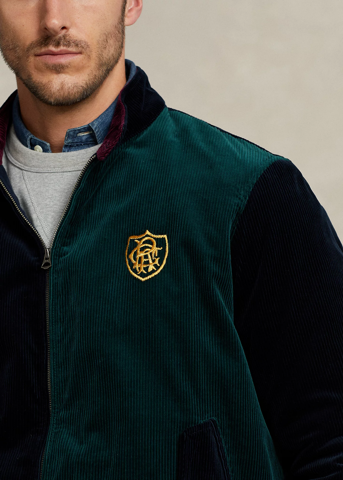 Crest Corduroy Fun Jacket