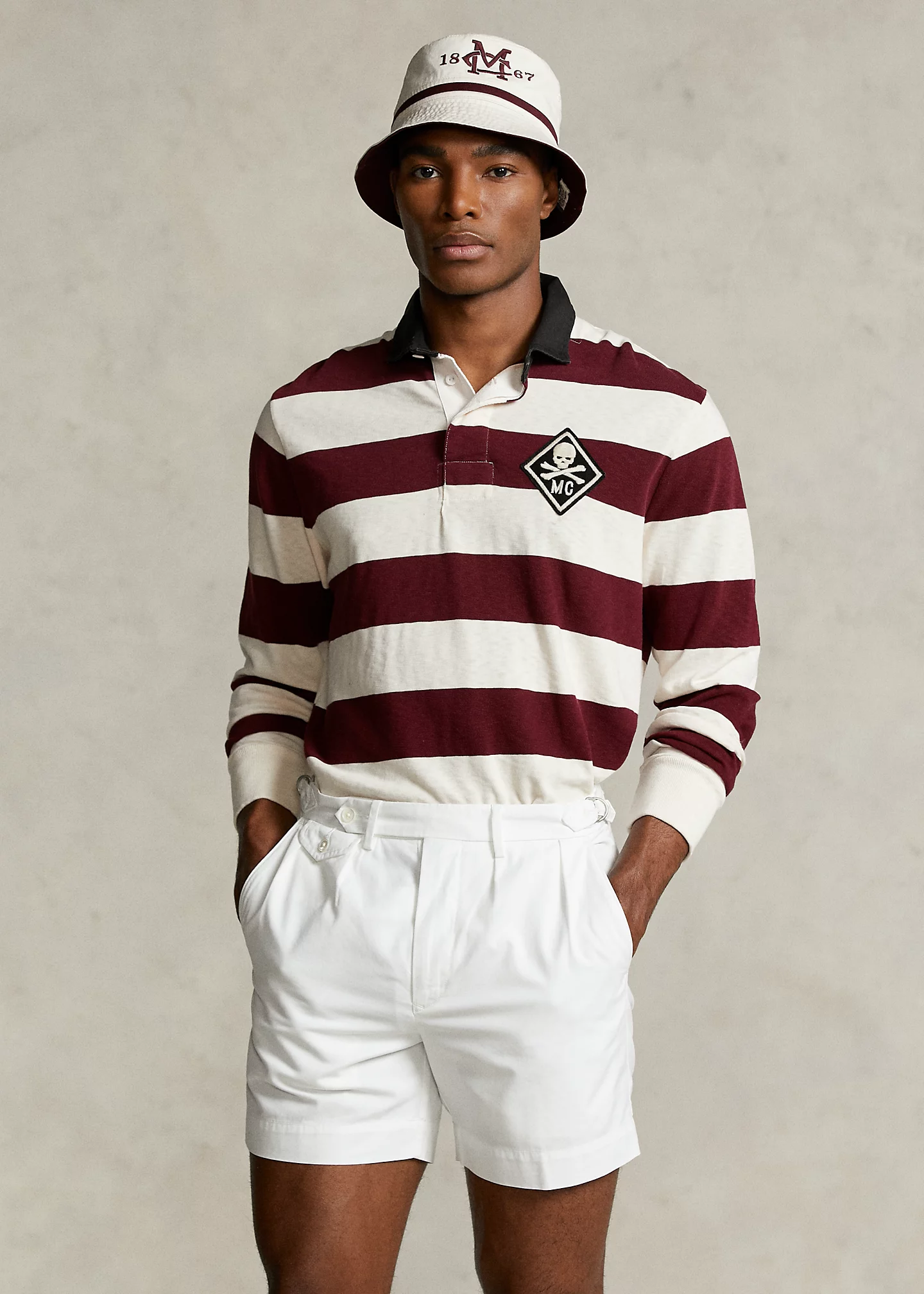 The Morehouse Collection Rugby Shirt