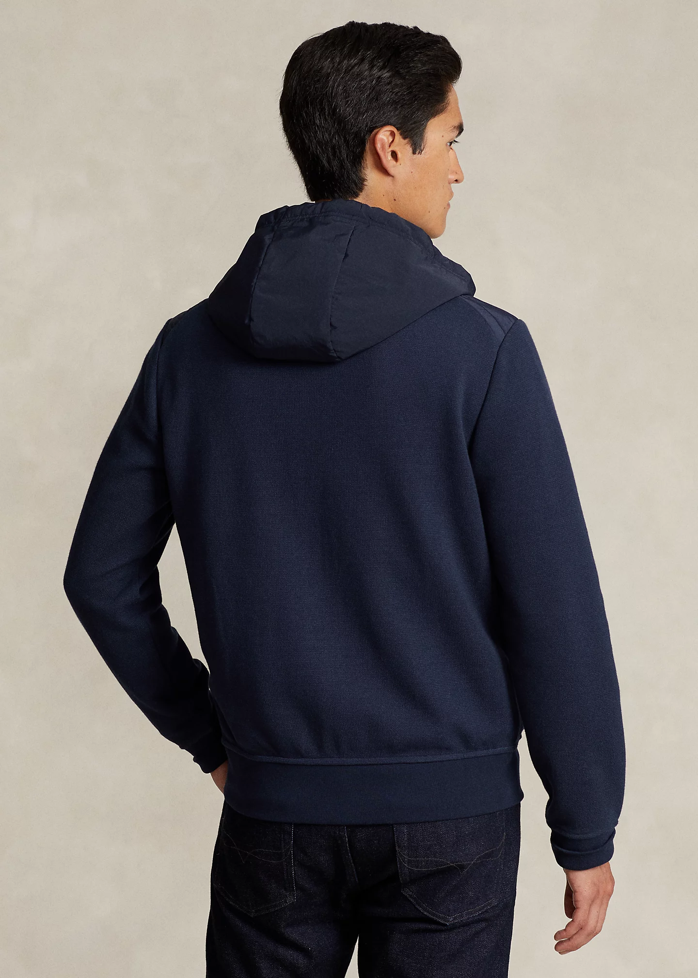 Hybrid Full-Zip Hoodie