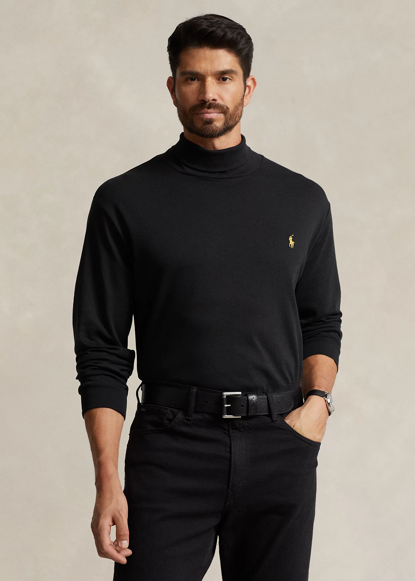 Soft Cotton Turtleneck