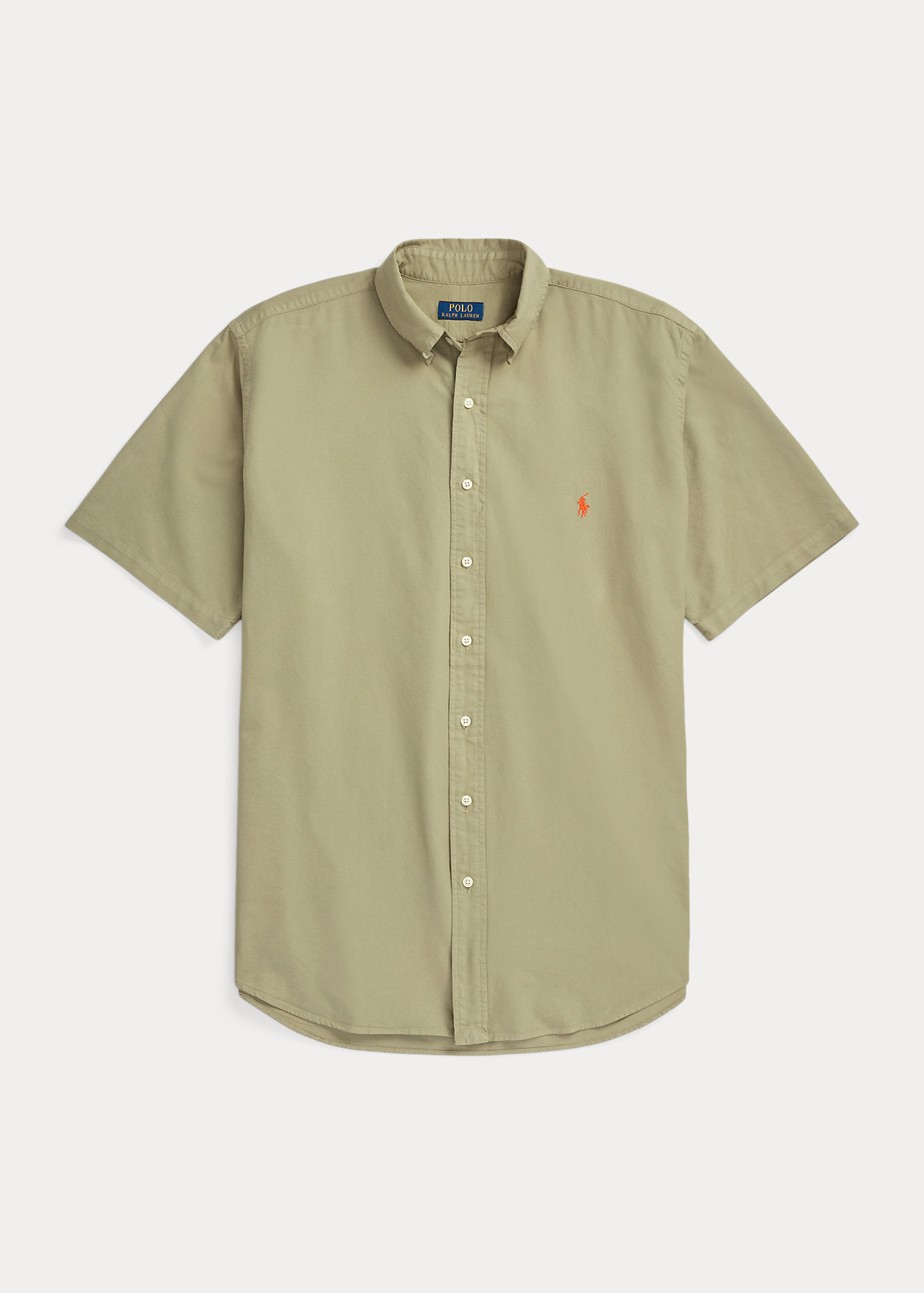 Garment-Dyed Oxford Shirt