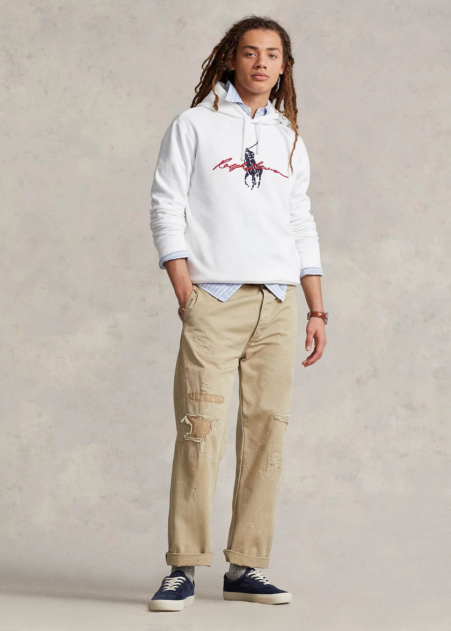 Big Pony Logo Fleece Hoodie