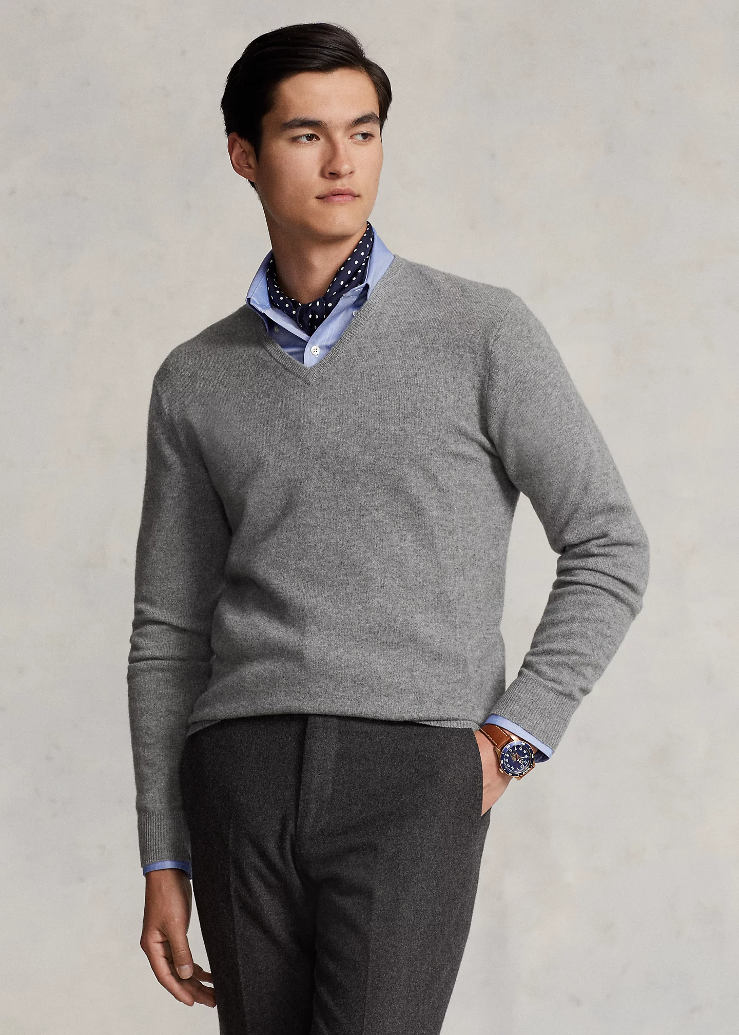 Wool V-Neck Sweater