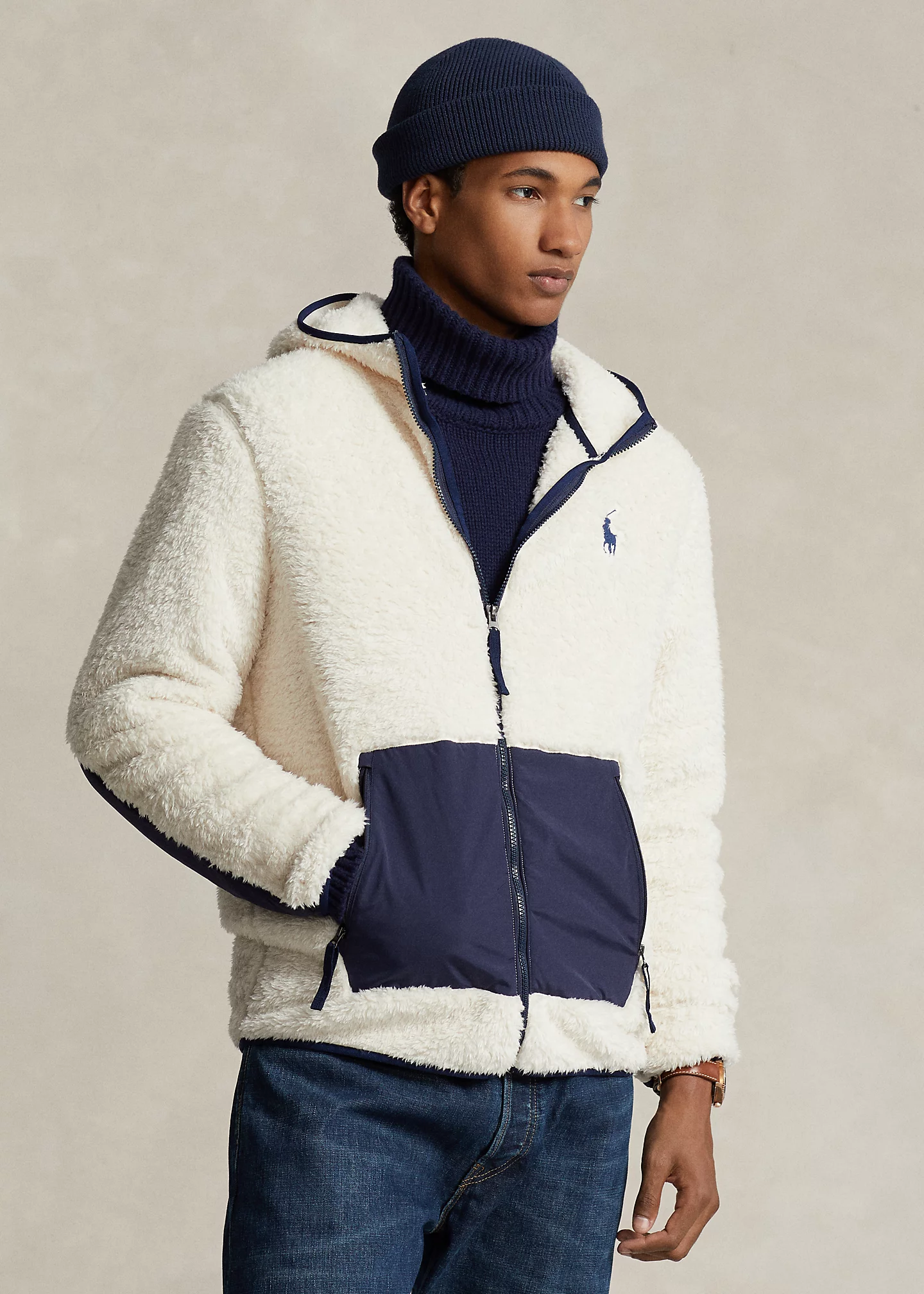 Hybrid Full-Zip Hoodie