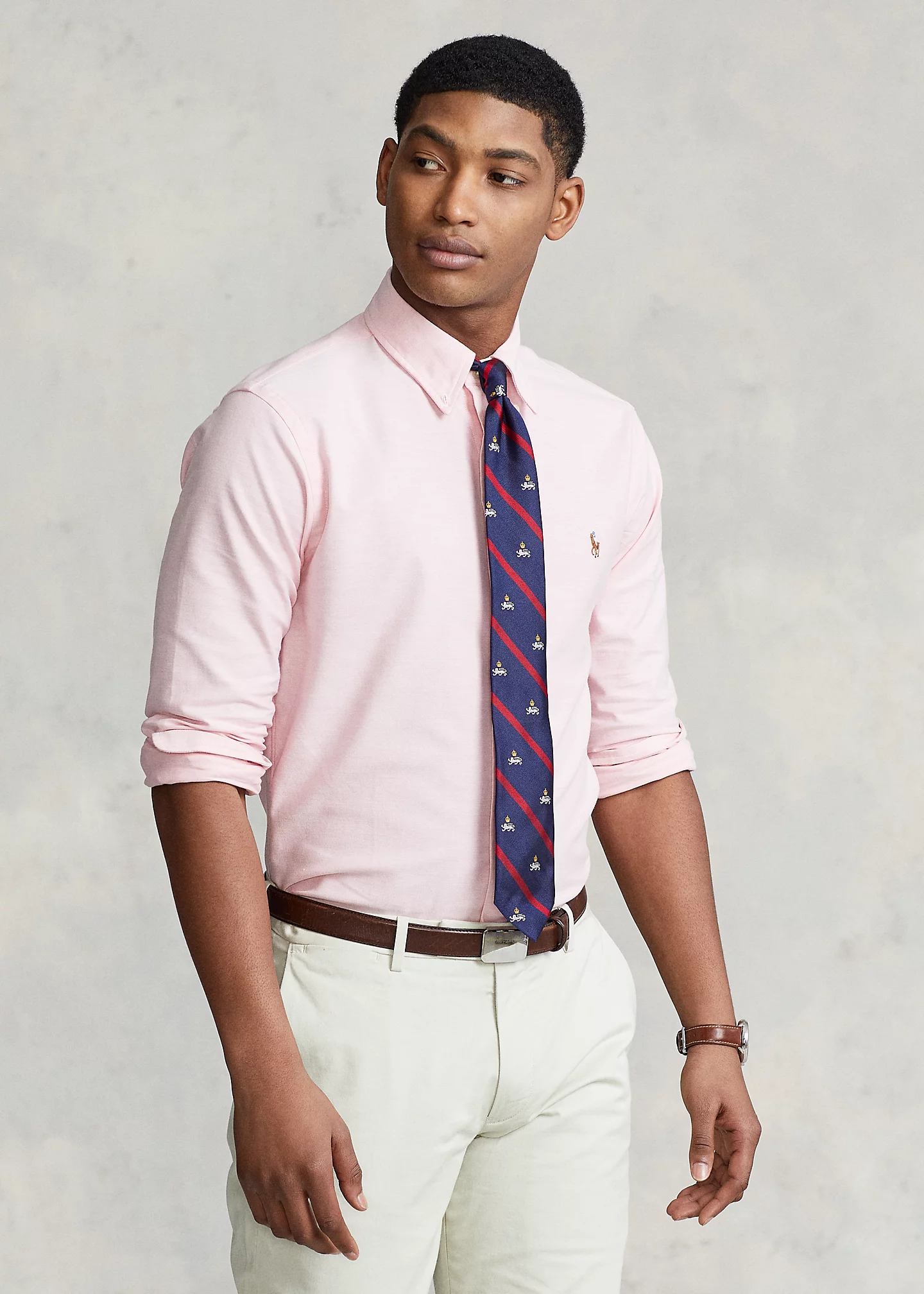 Slim Fit Stretch Oxford Shirt