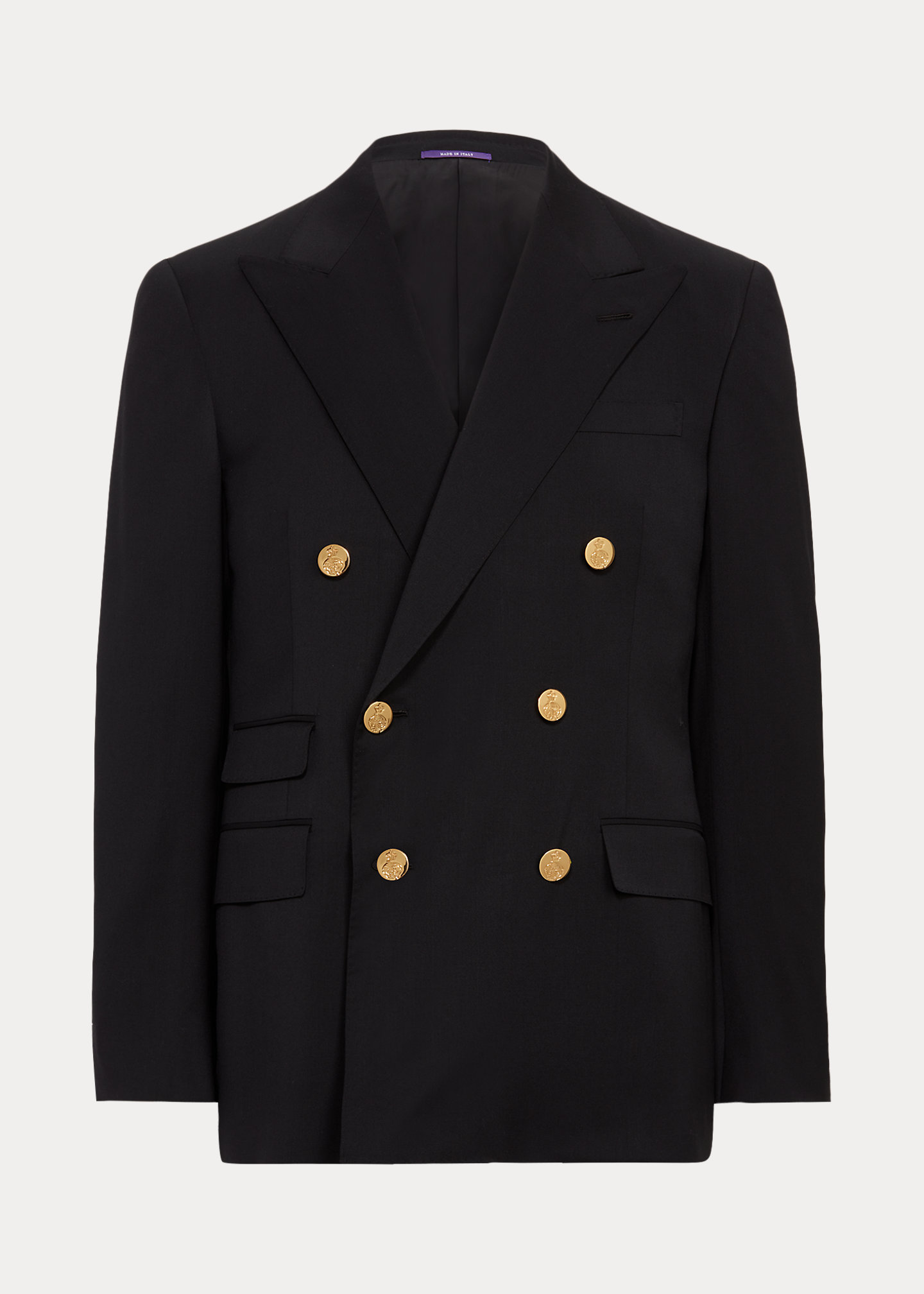 Gregory Hand-Tailored Peak-Lapel Blazer