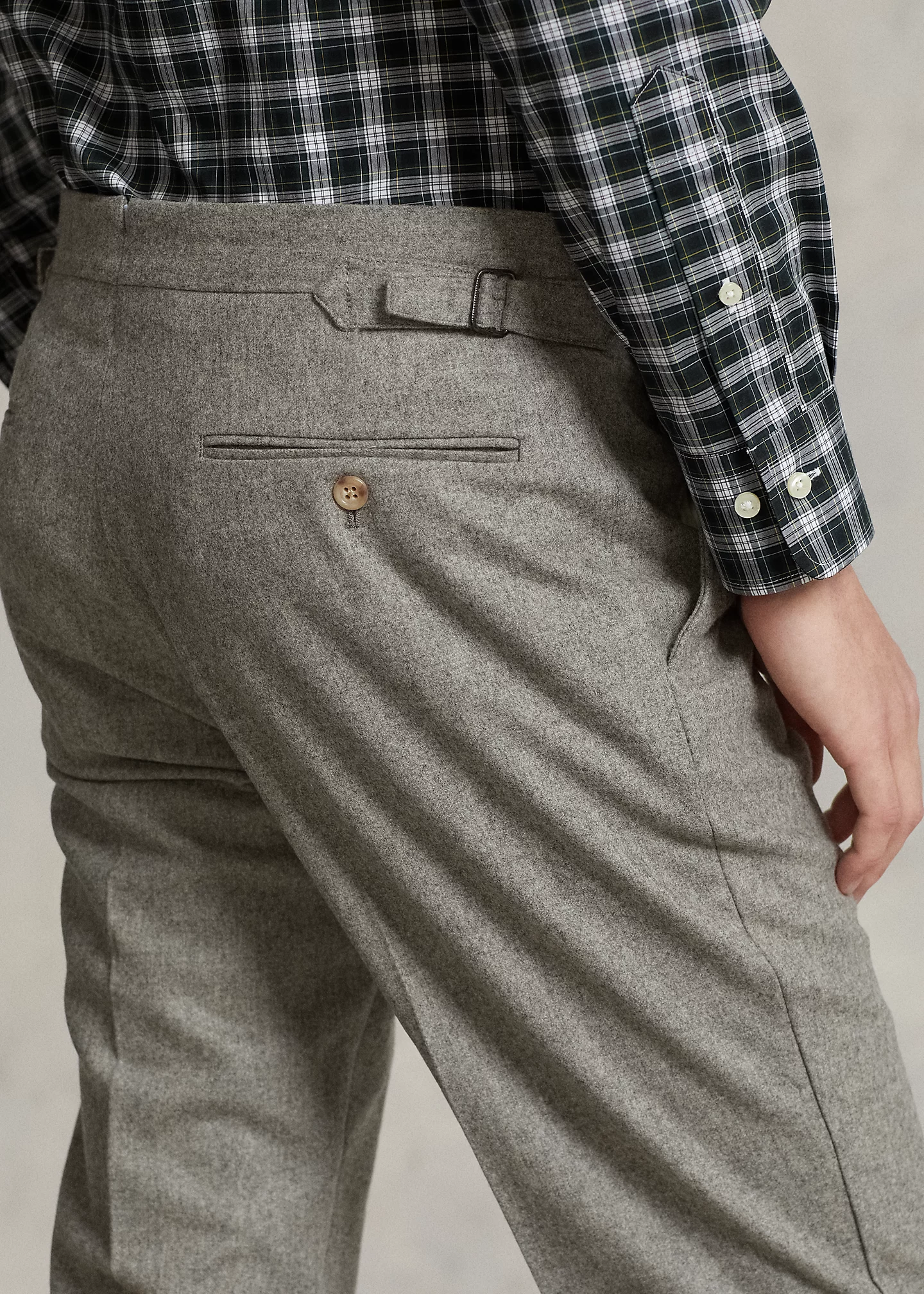 Wool Flannel Trouser