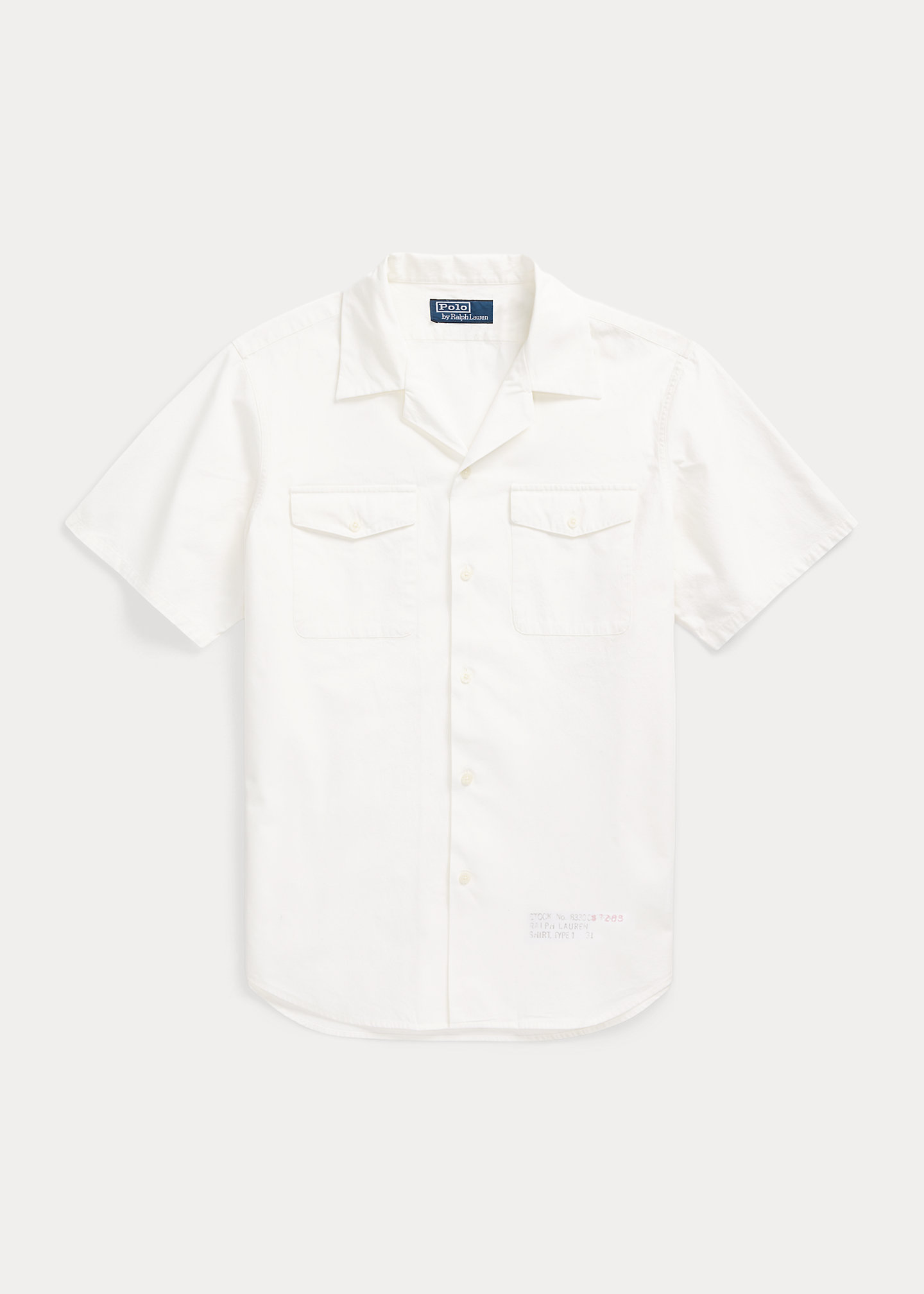 Classic Fit Cotton-Linen Camp Shirt