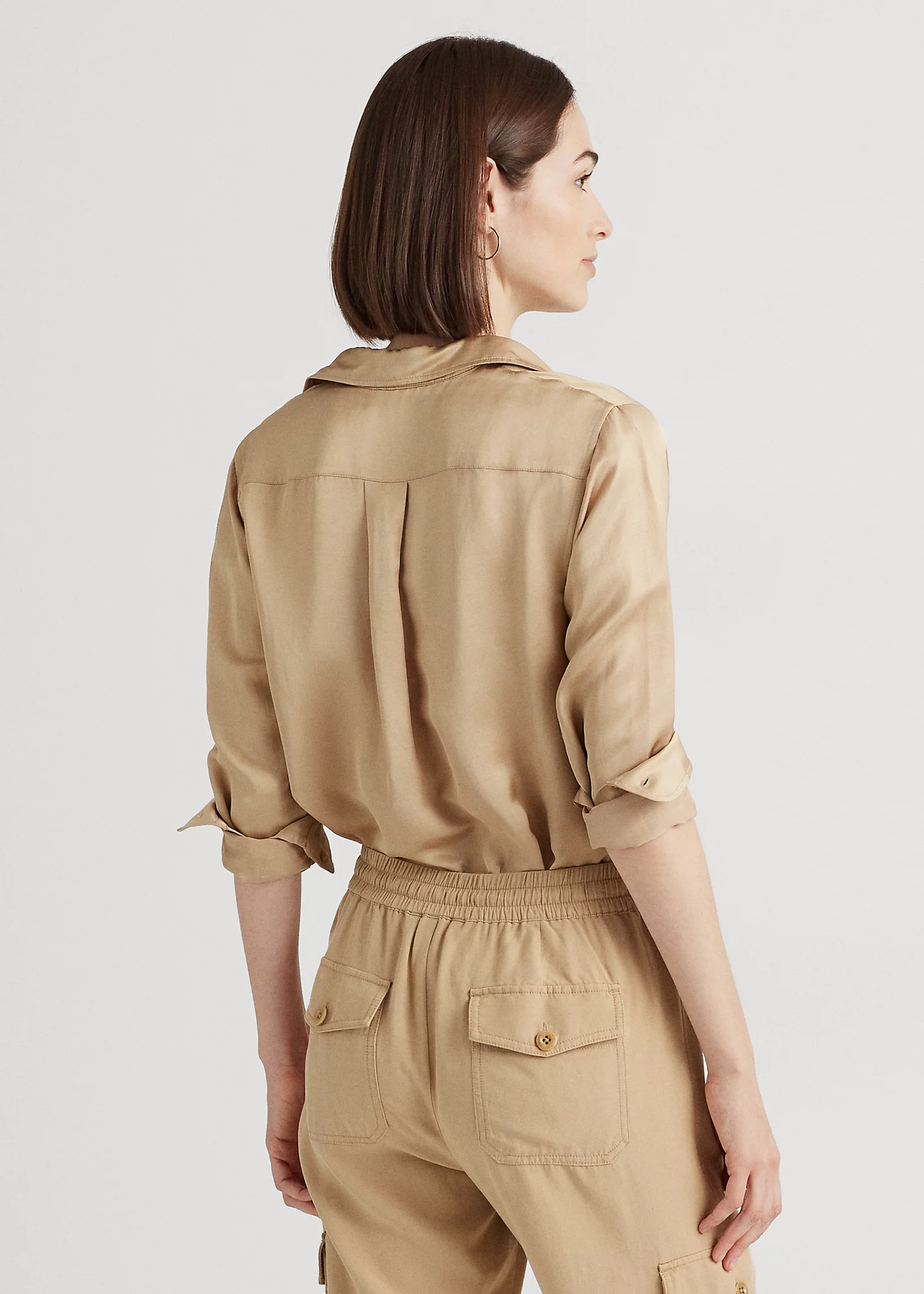 Satin Shantung Shirt