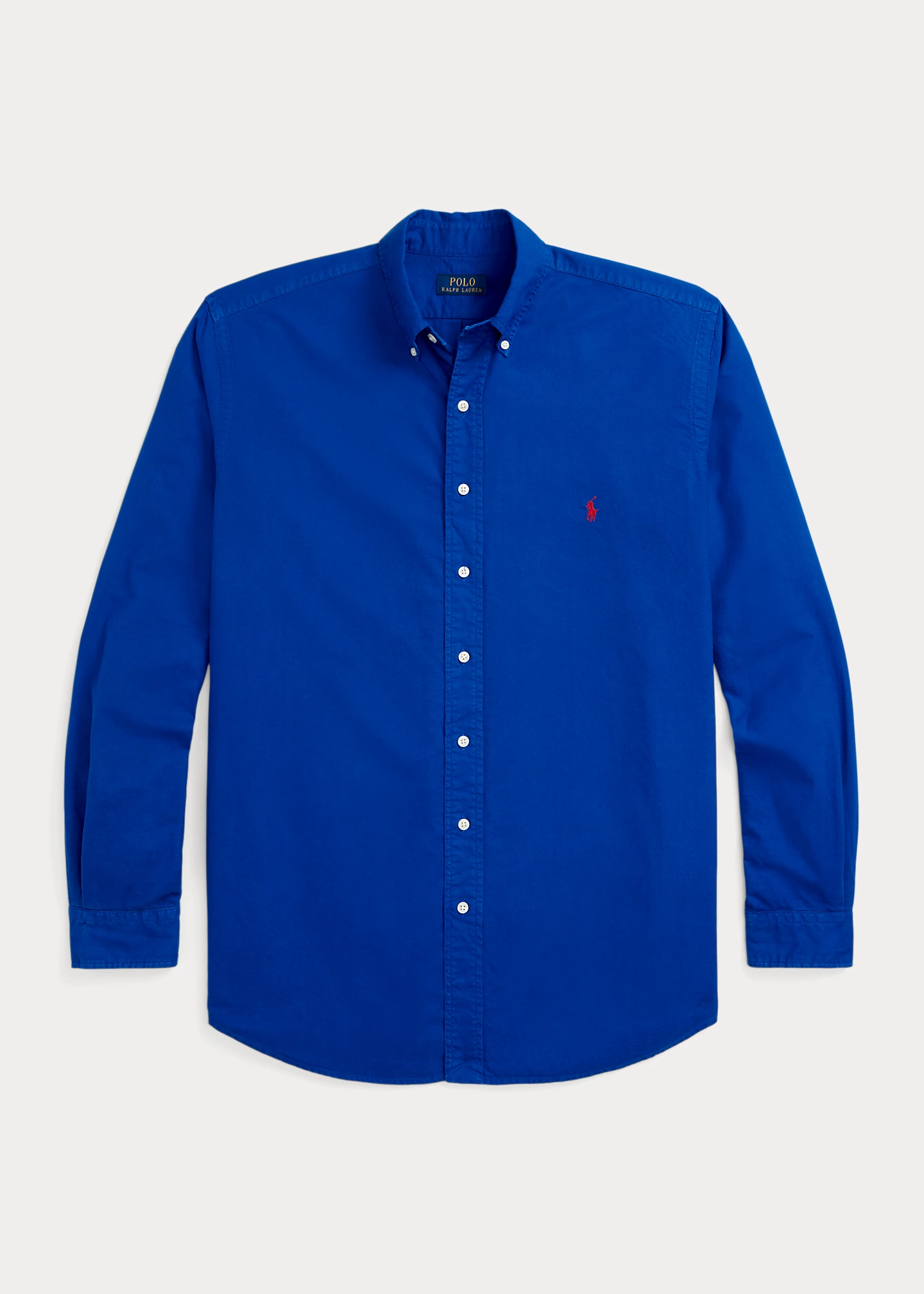 Garment-Dyed Oxford Shirt