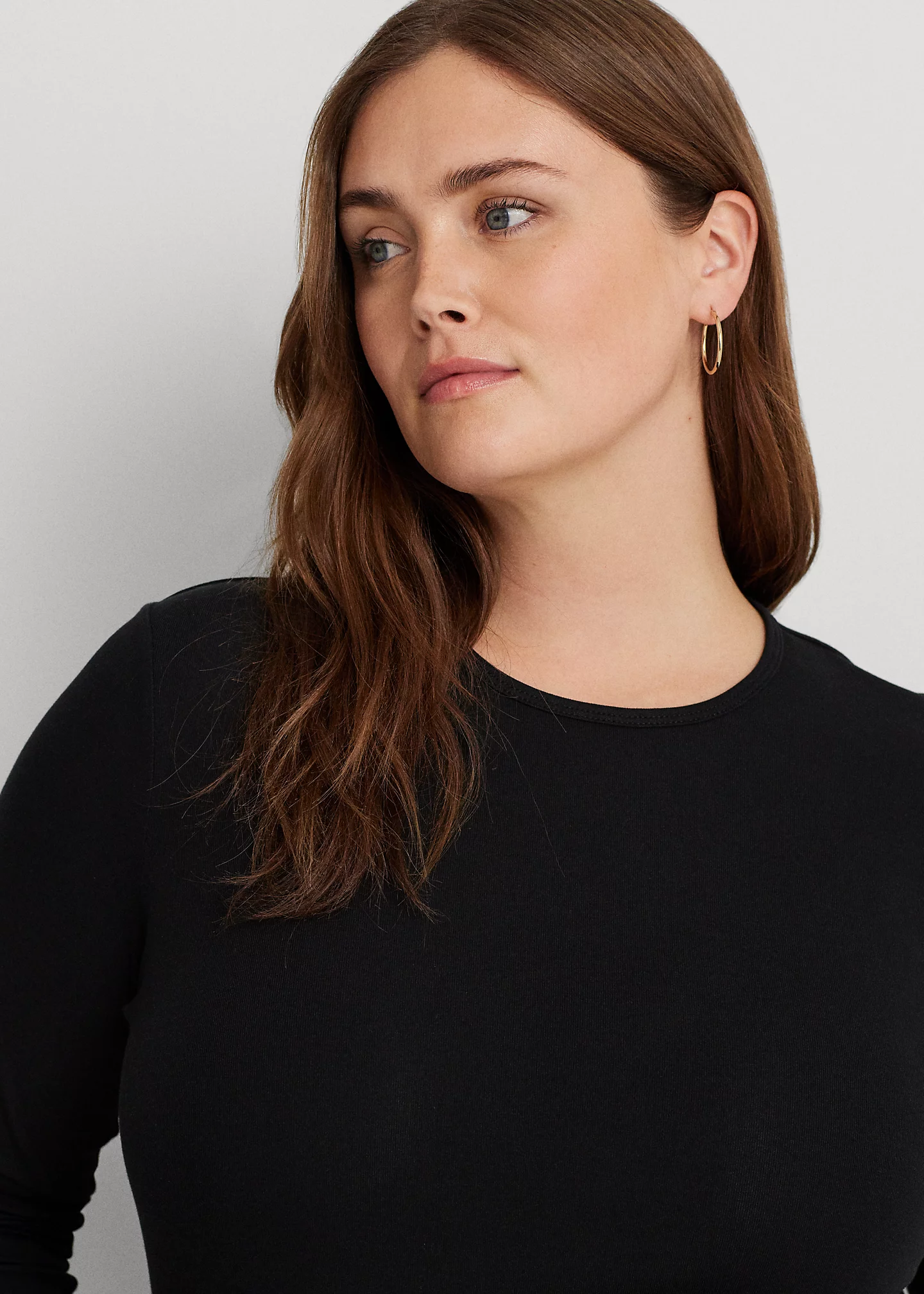 Stretch Long-Sleeve Tee