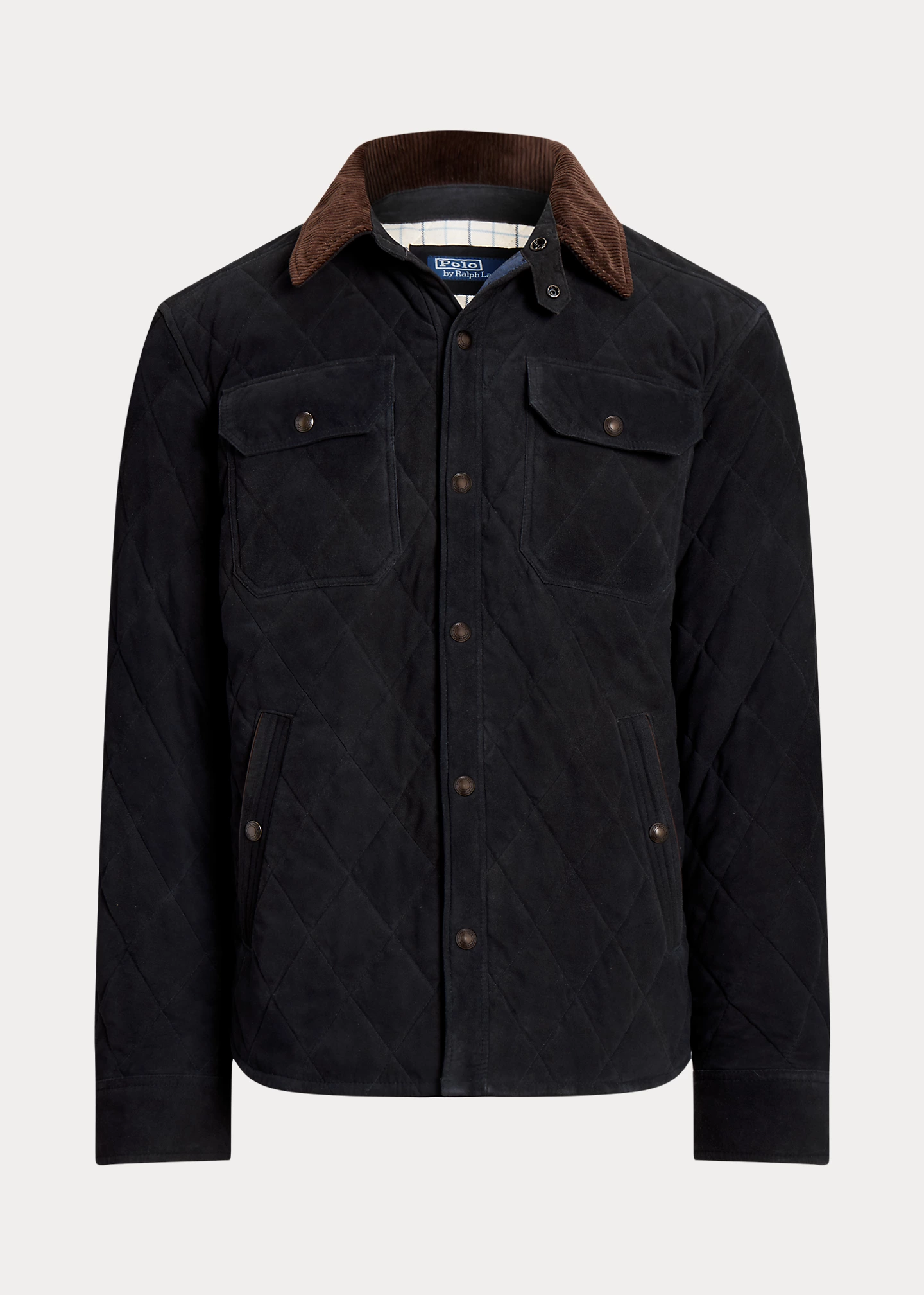 Quilted Suede Jacket