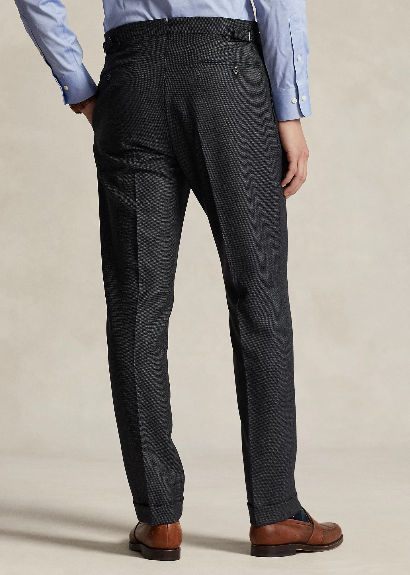 Polo Birdseye Wool  3-Piece Suit