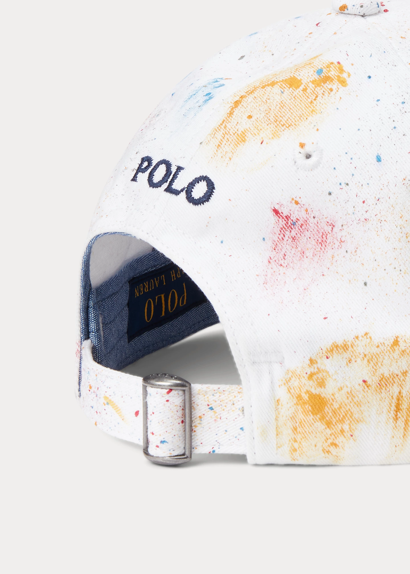 Paint-Splatter Twill Ball Cap