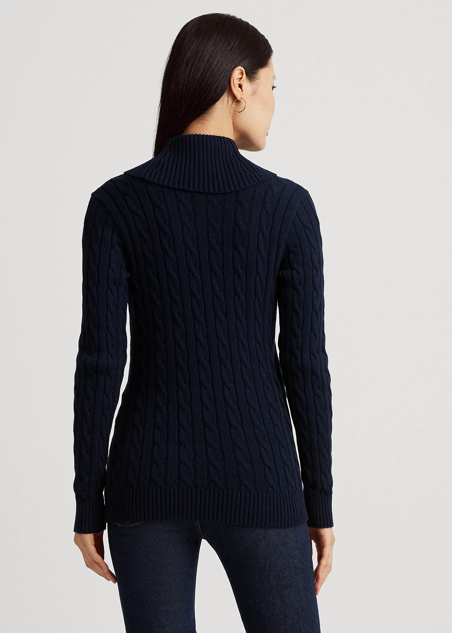 Buckled Cotton Sweater