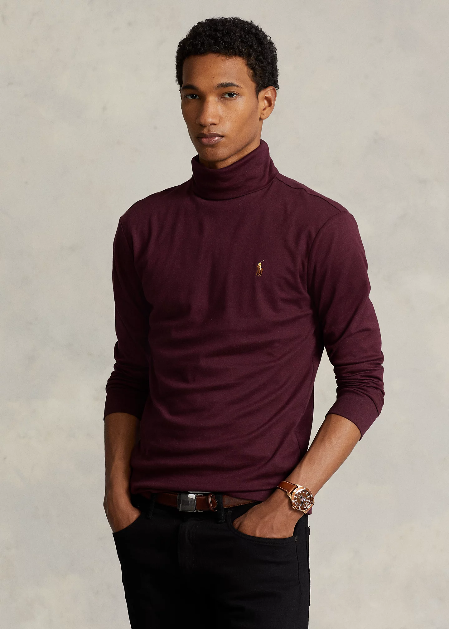 Soft Cotton Turtleneck