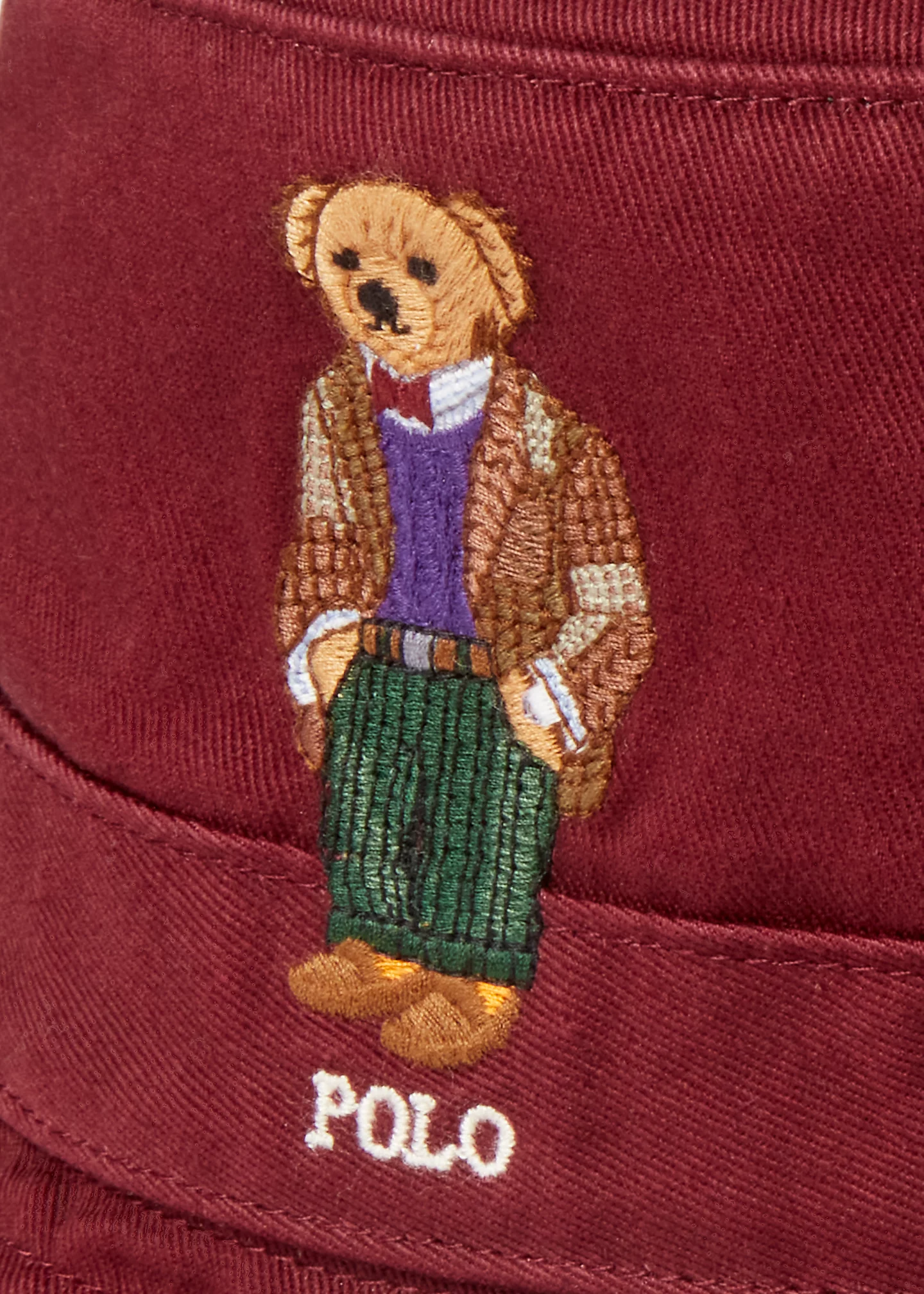 Polo Bear Twill Bucket Hat