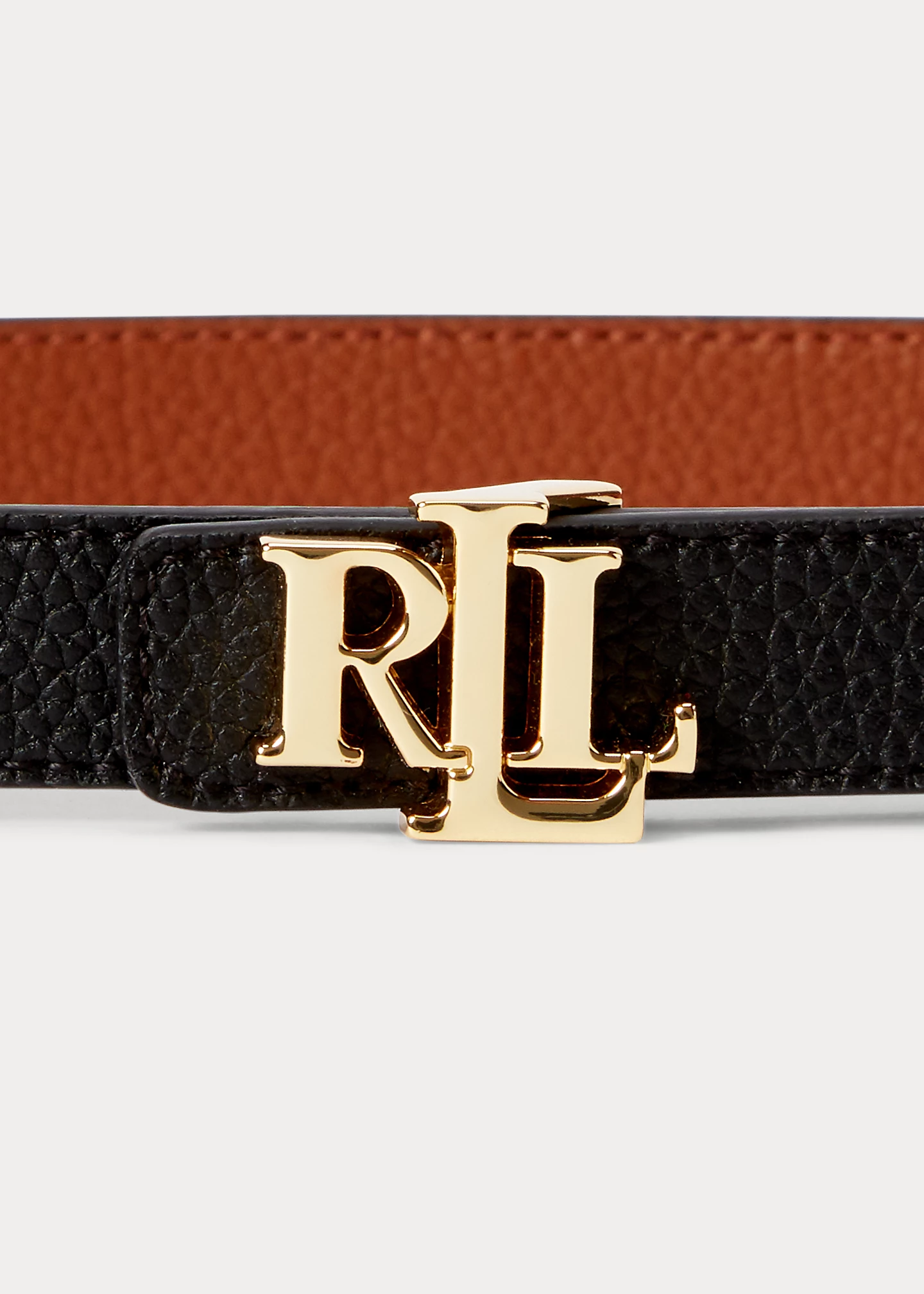 Logo Reversible Leather Belt