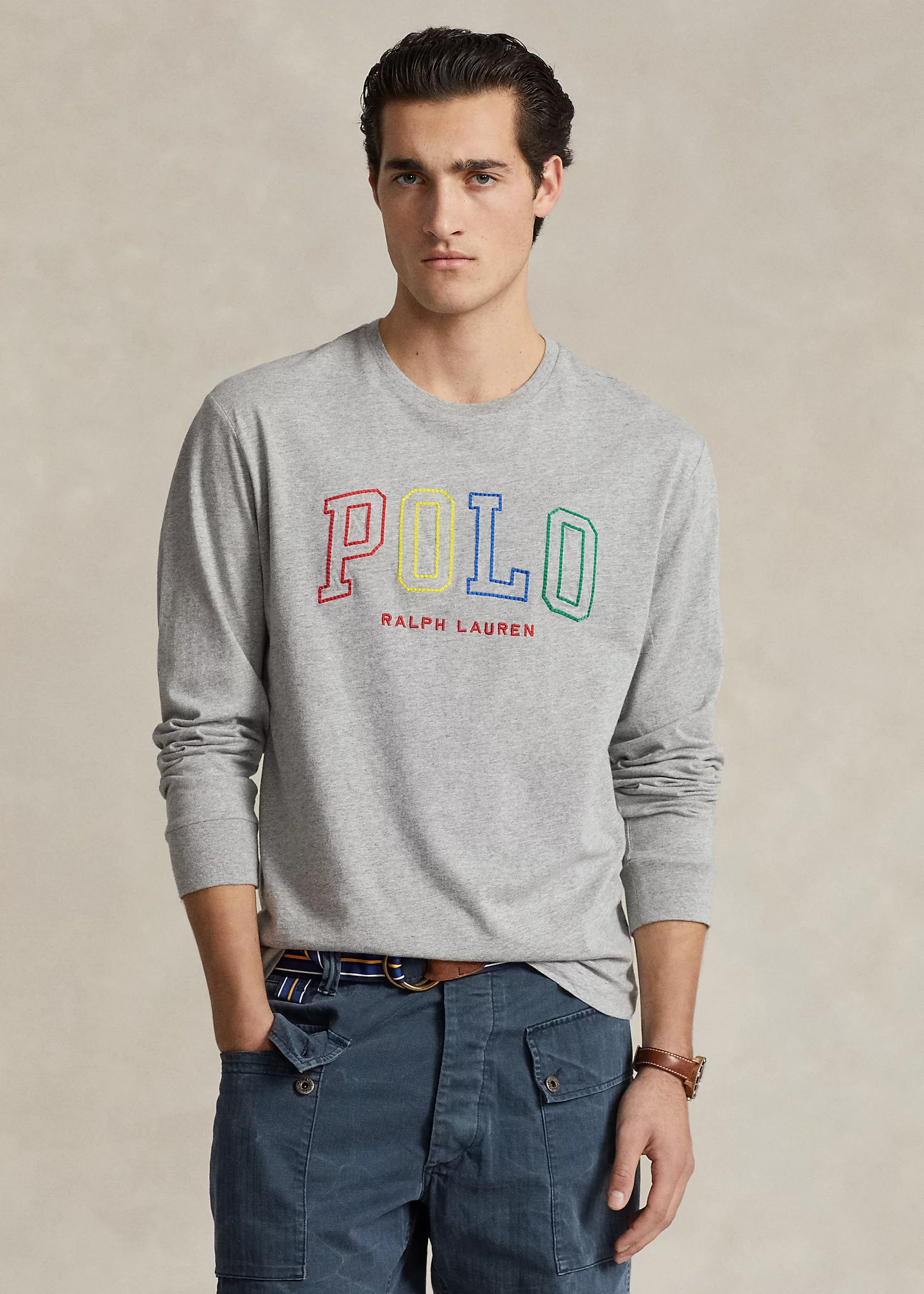 Classic Fit Logo Jersey T-Shirt