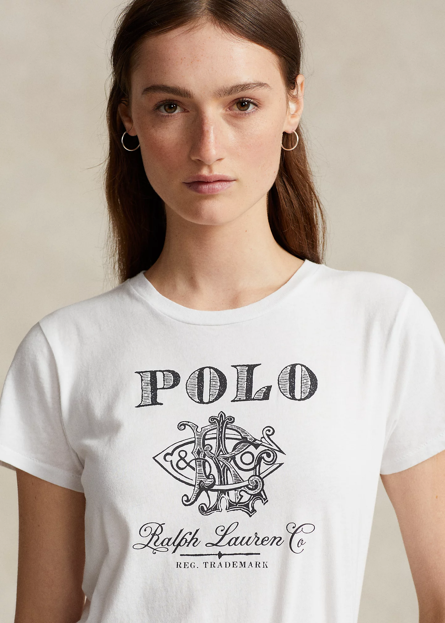 Shrunken Fit Graphic Jersey Tee