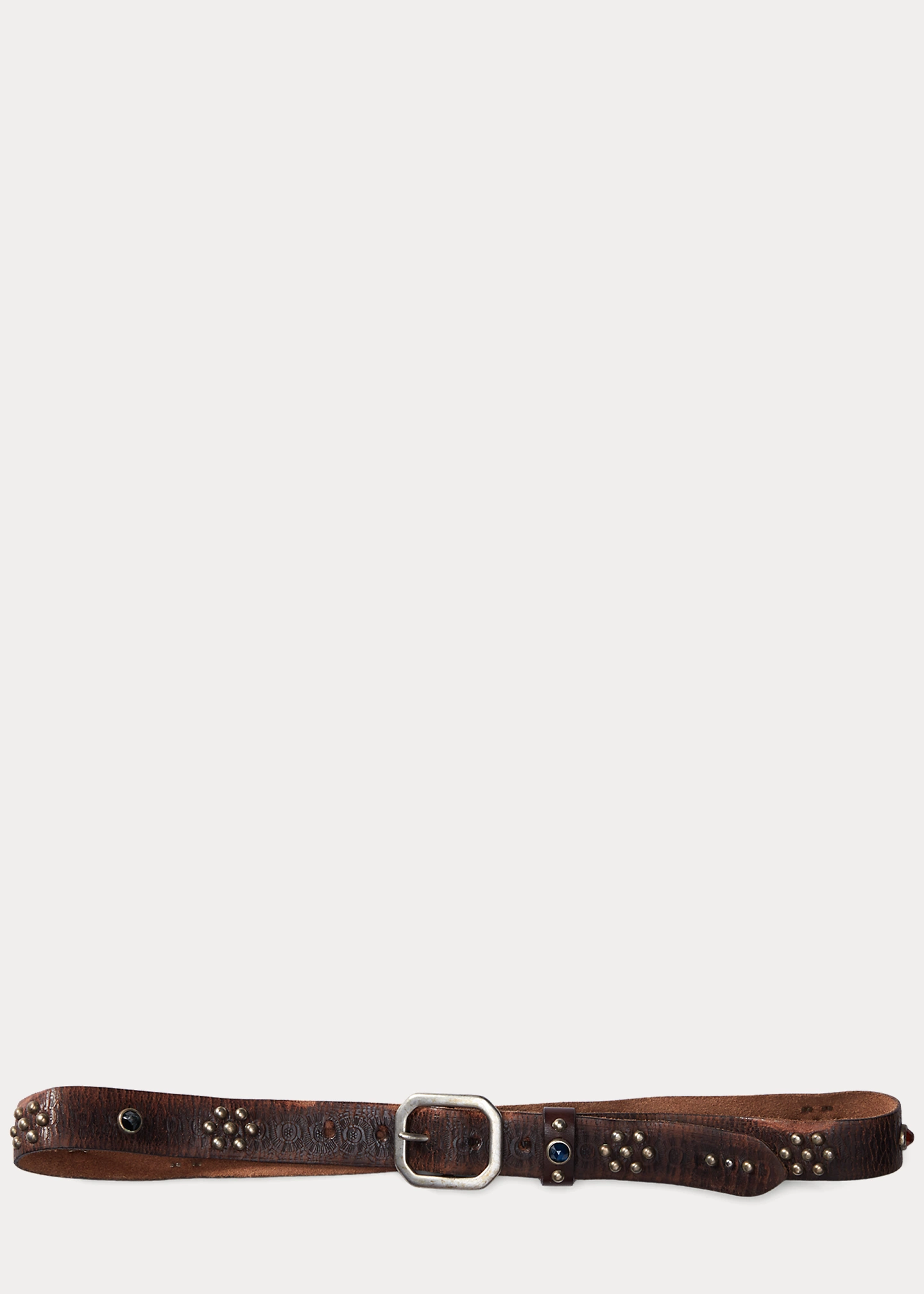 Studded Leather Belt