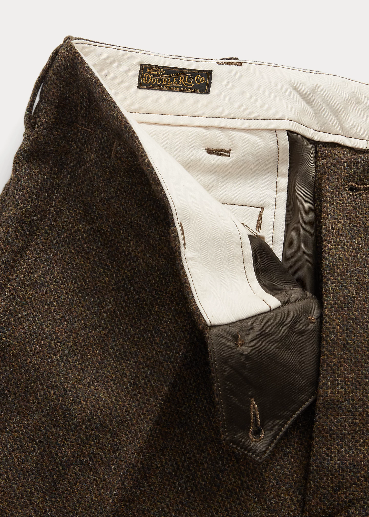 Wool Tweed Officer’s Pant