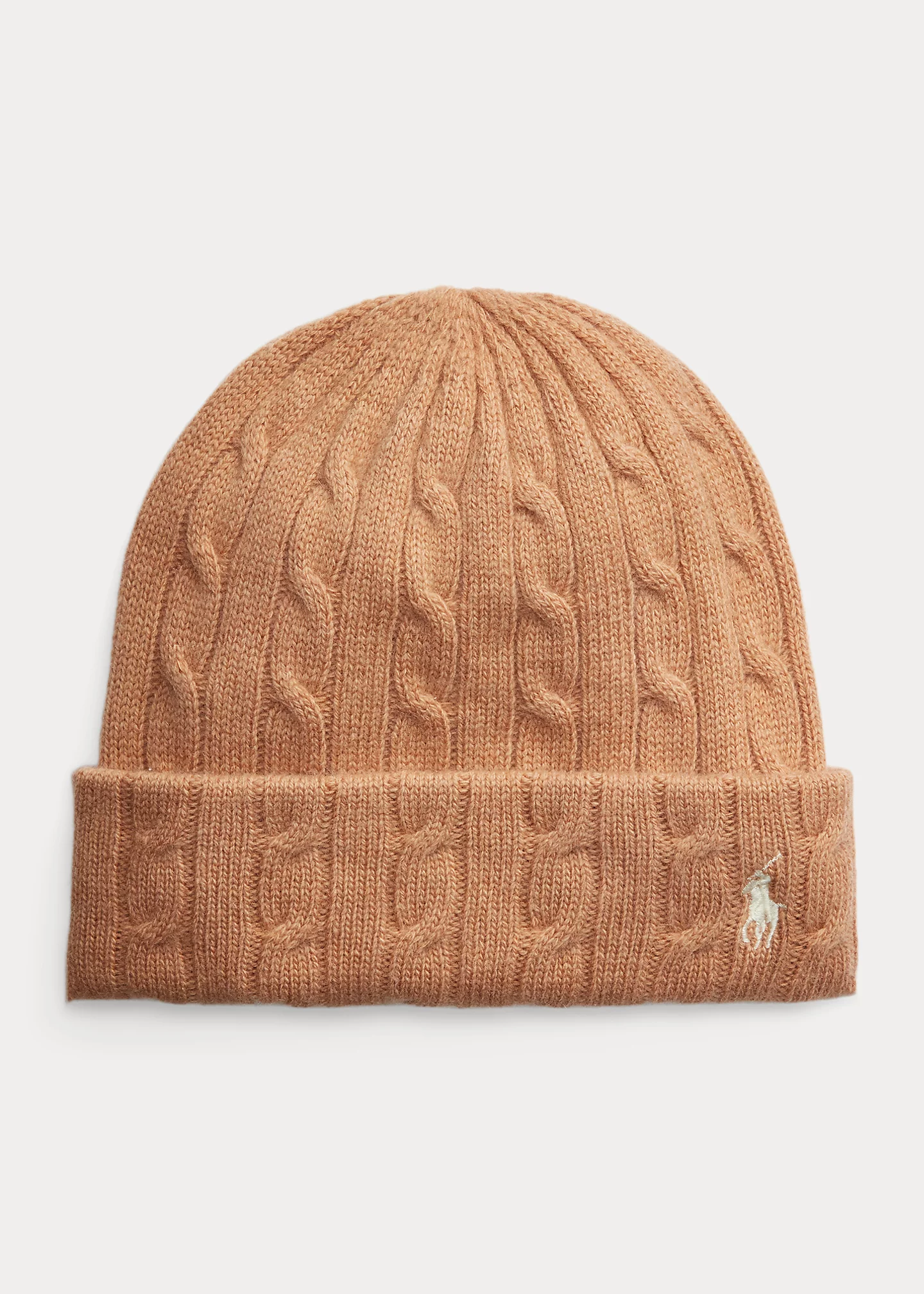 Cable-Knit Wool-Cashmere Beanie