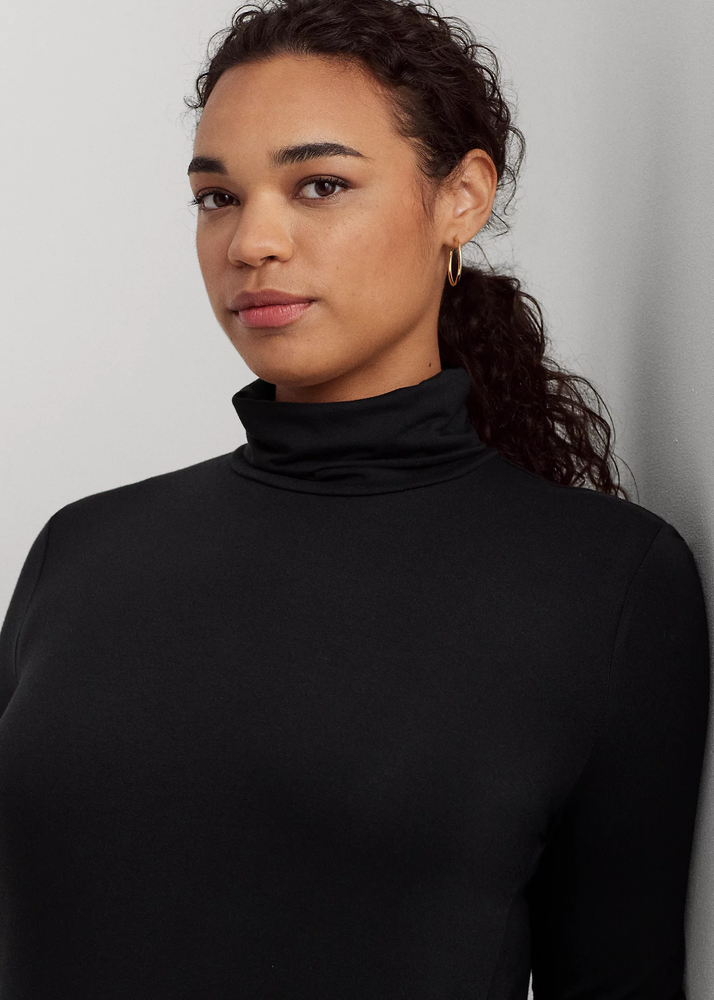 Jersey Turtleneck