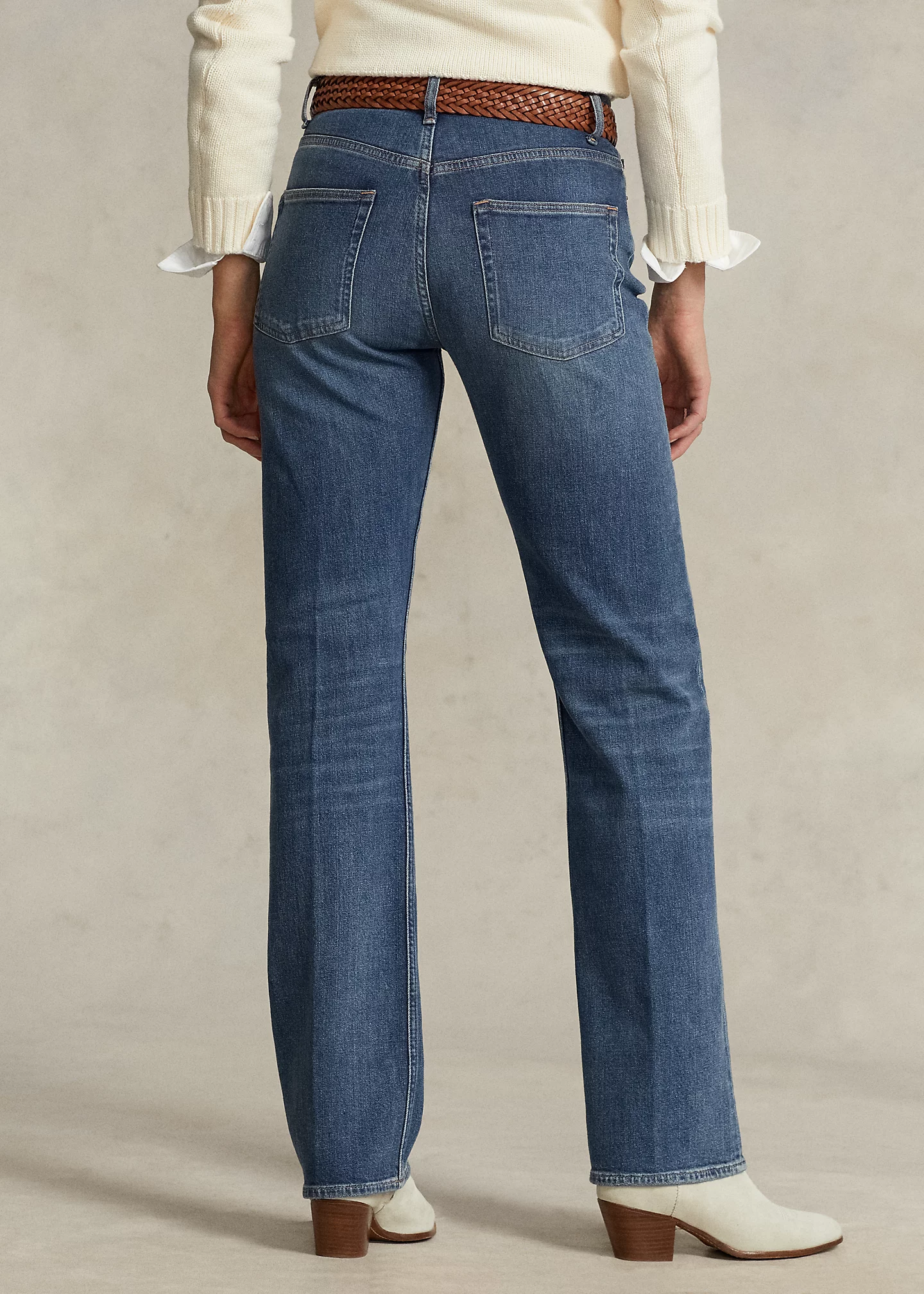High-Rise Straight Jean