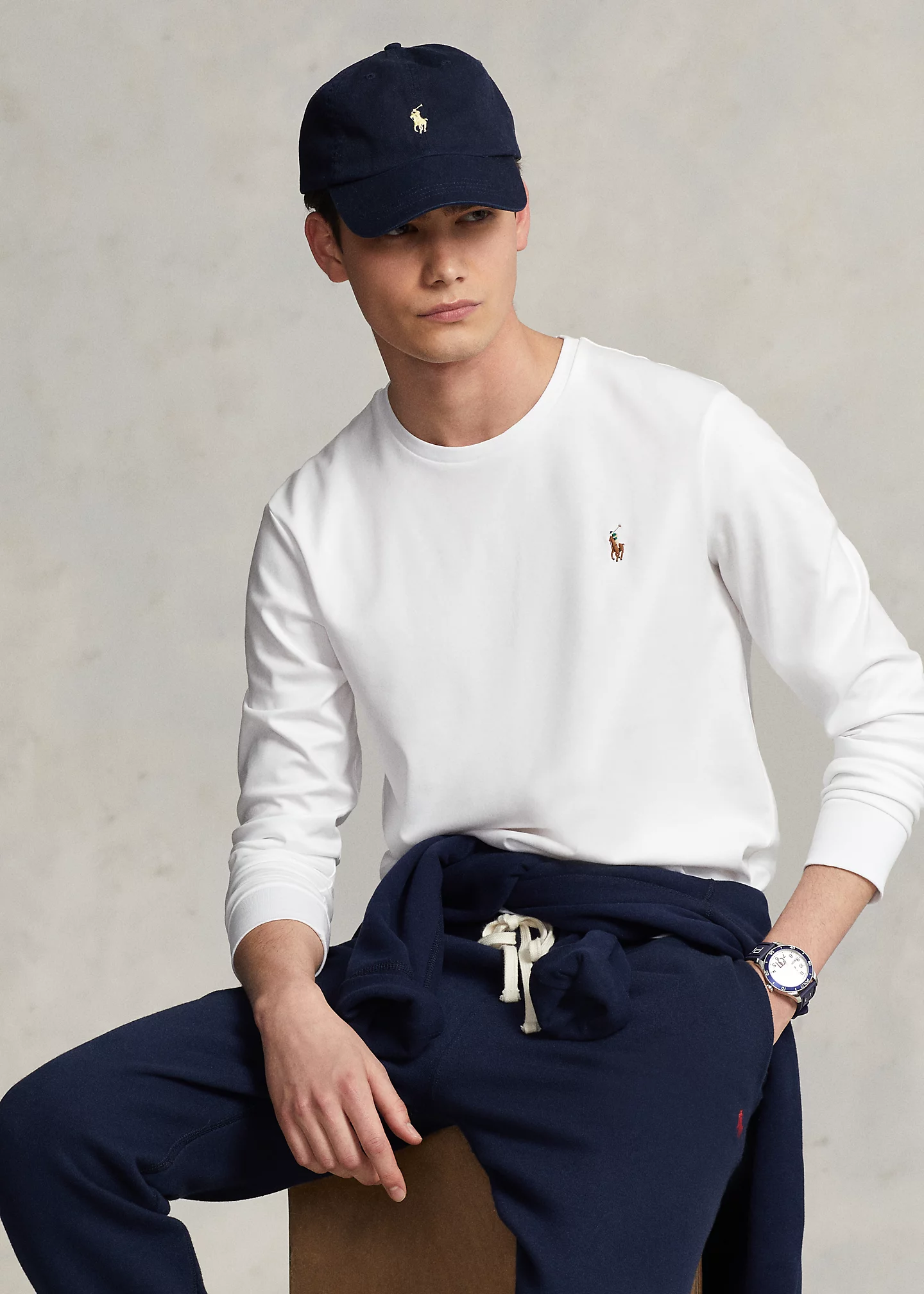 Classic Fit Soft Cotton Crewneck T-Shirt