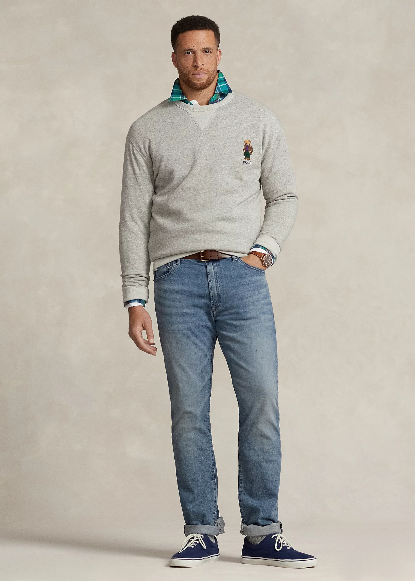 Polo Bear Fleece Sweatshirt