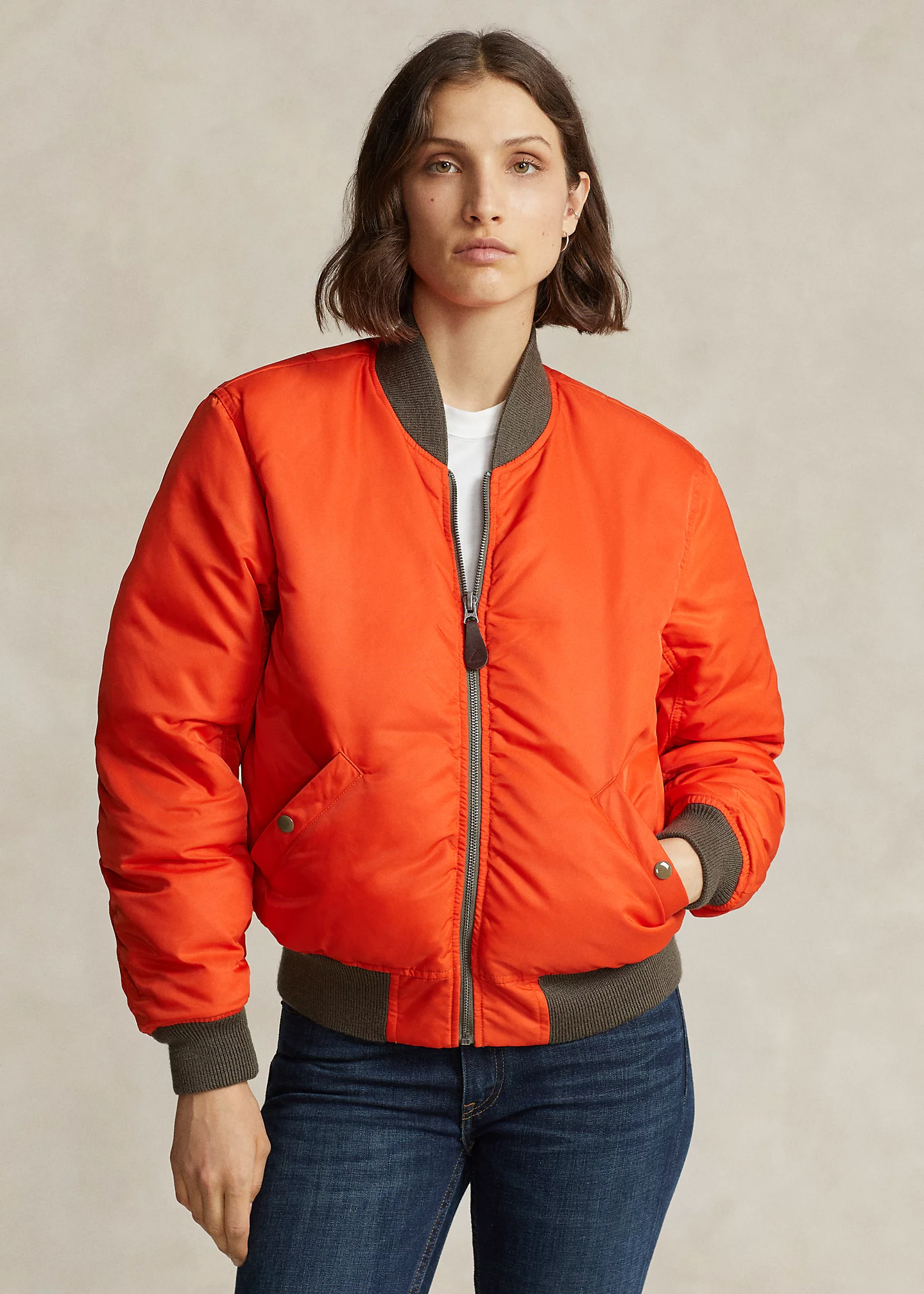 Reversible Down Bomber Jacket