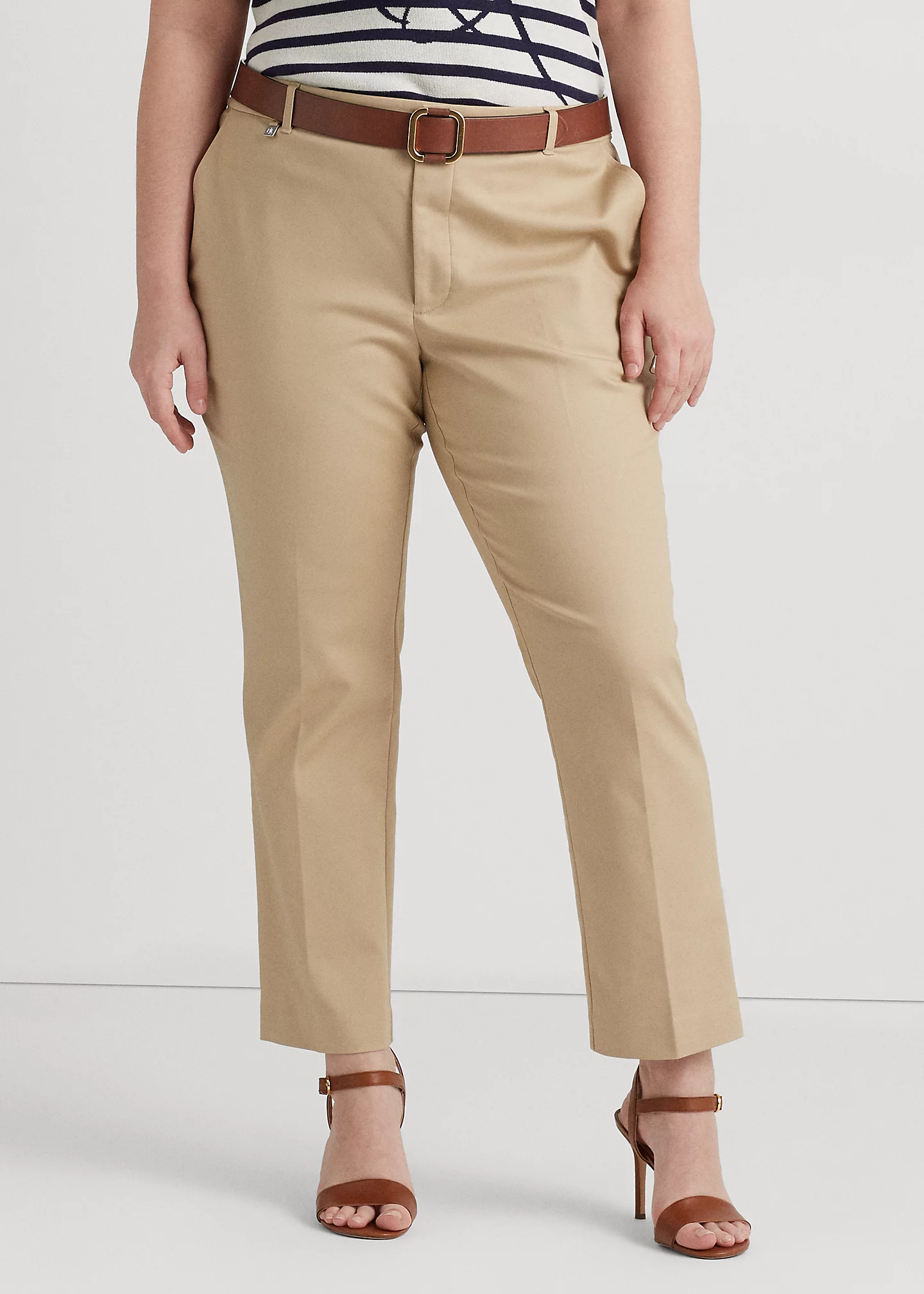 Double-Faced Stretch Cotton Pant