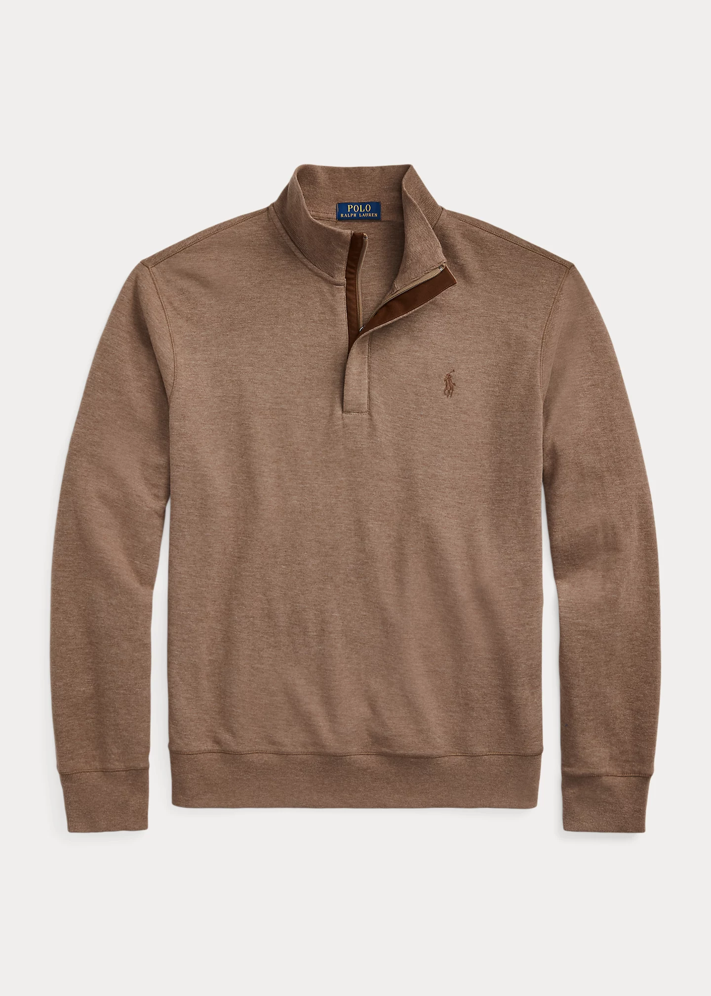 Luxury Jersey Quarter-Zip Pullover