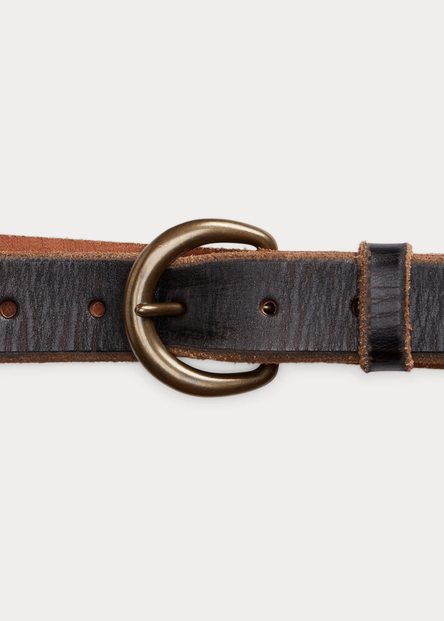 Terrance Tumbled Leather Belt