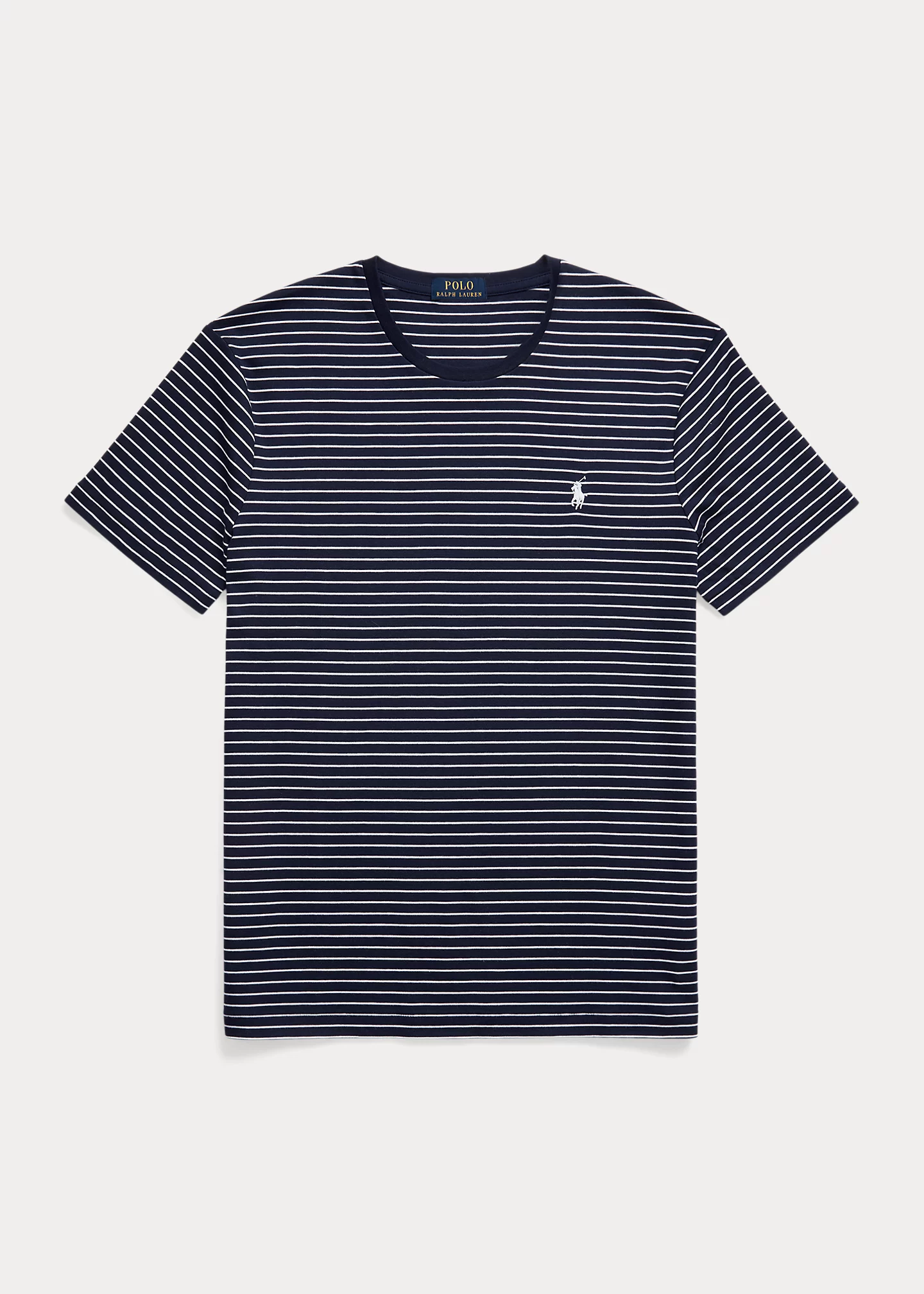 Classic Fit Striped Soft Cotton T-Shirt