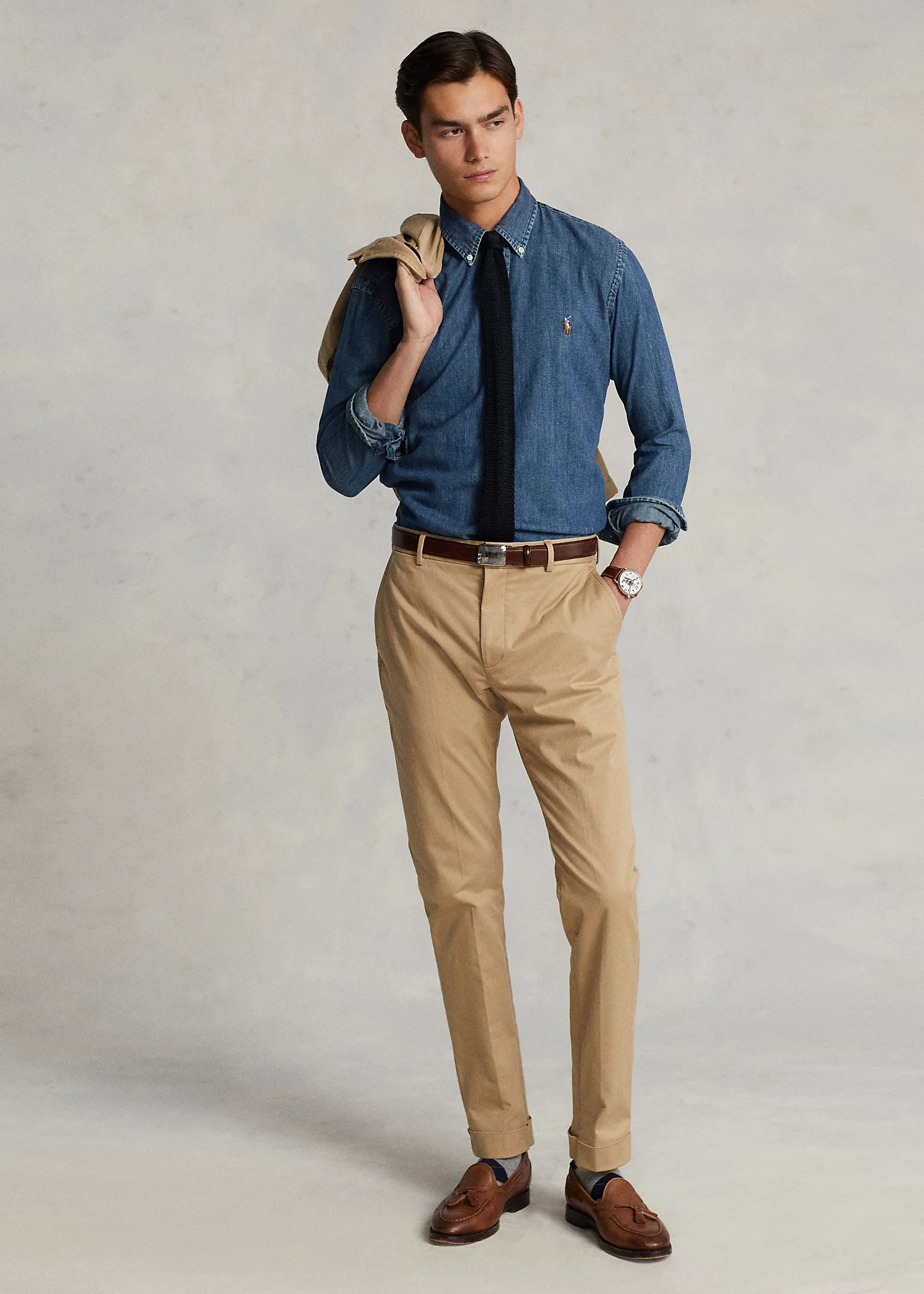 Stretch Chino Suit Trouser