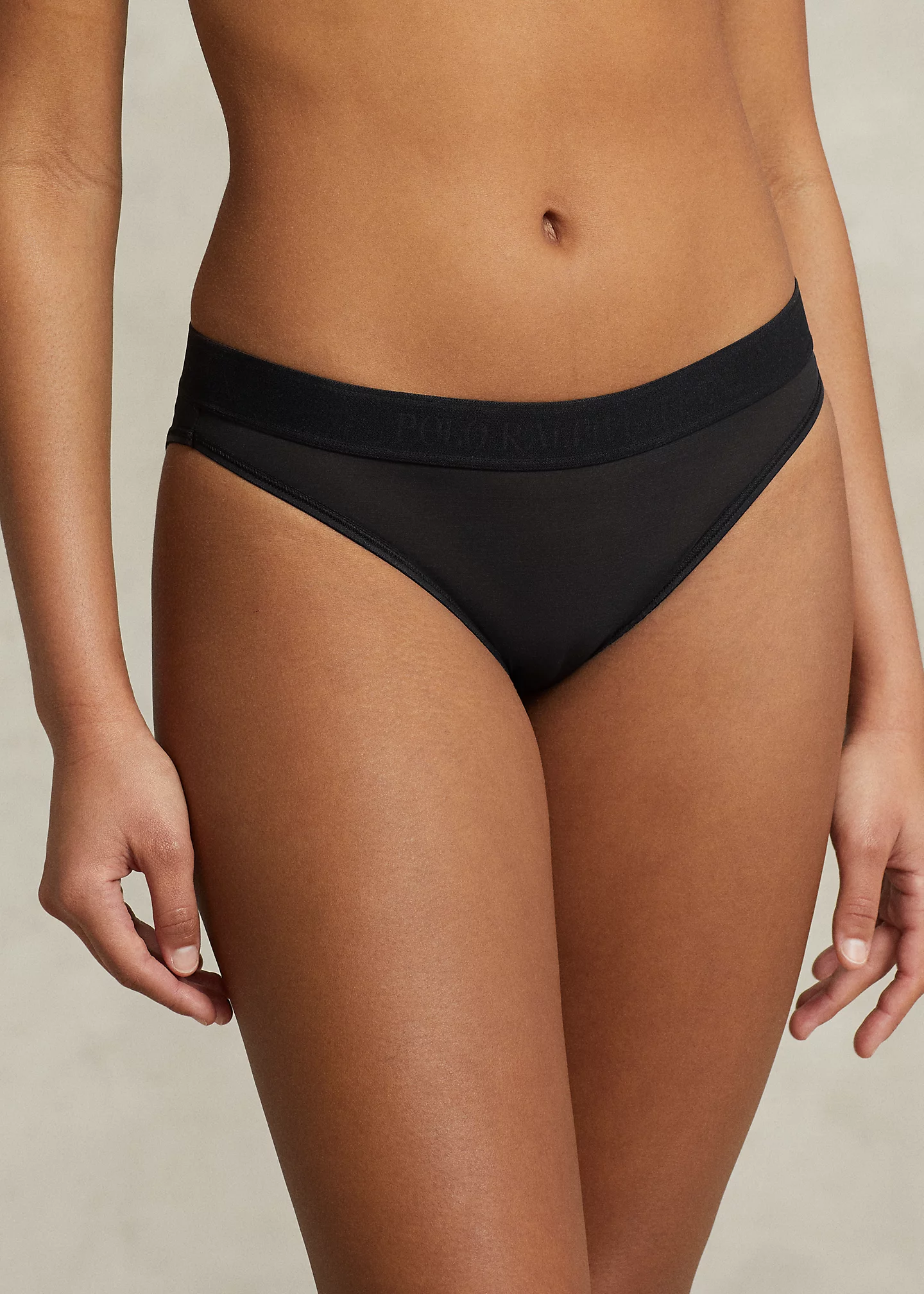 Mesh Low-Rise Bikini Brief
