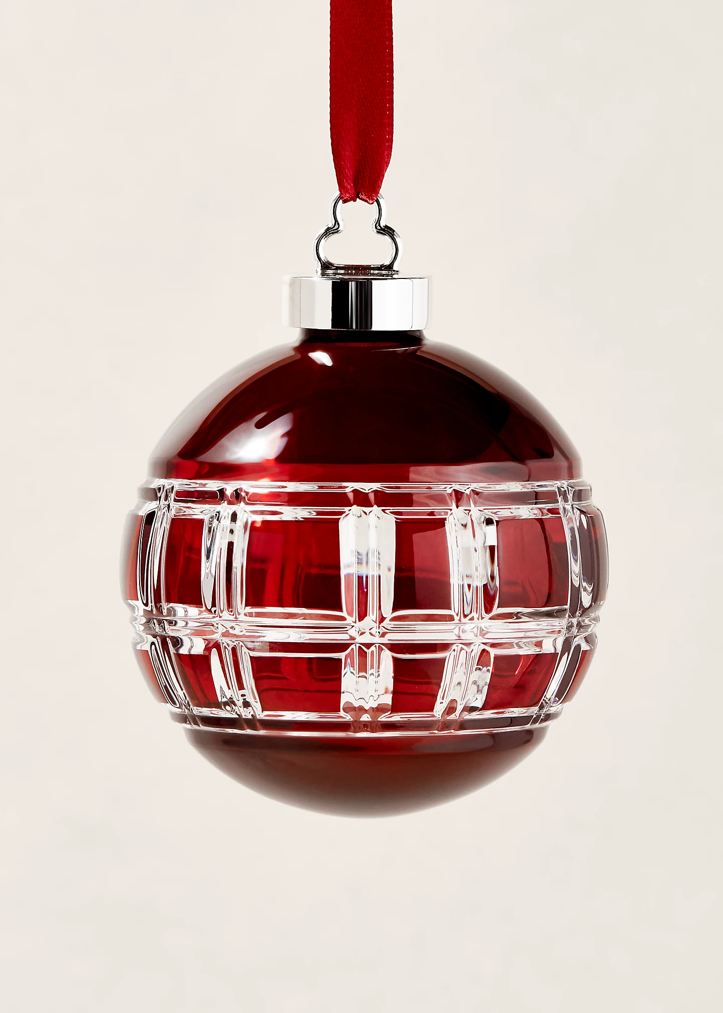 Hudson Plaid Ornament