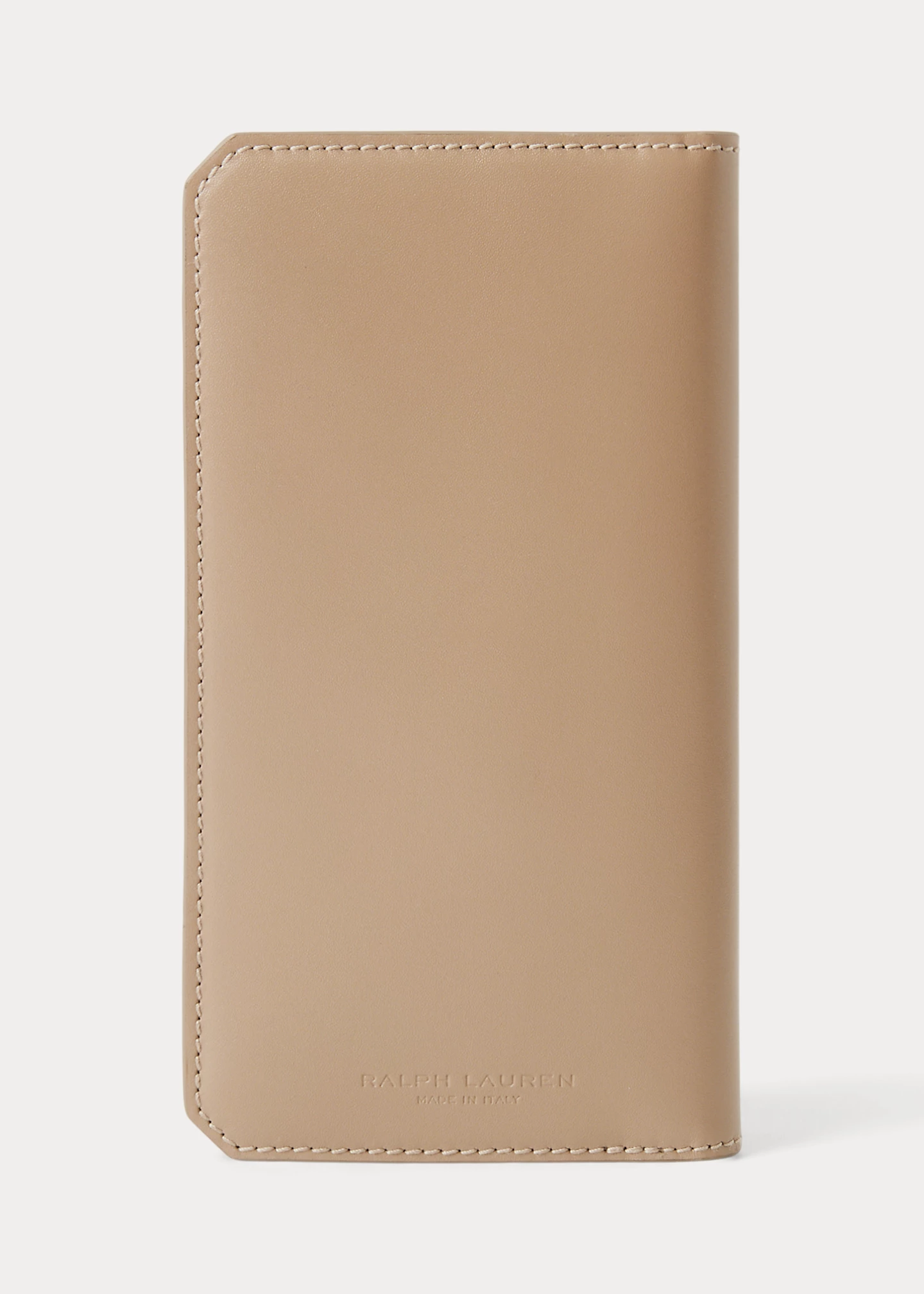 RL Box Calfskin Vertical Wallet