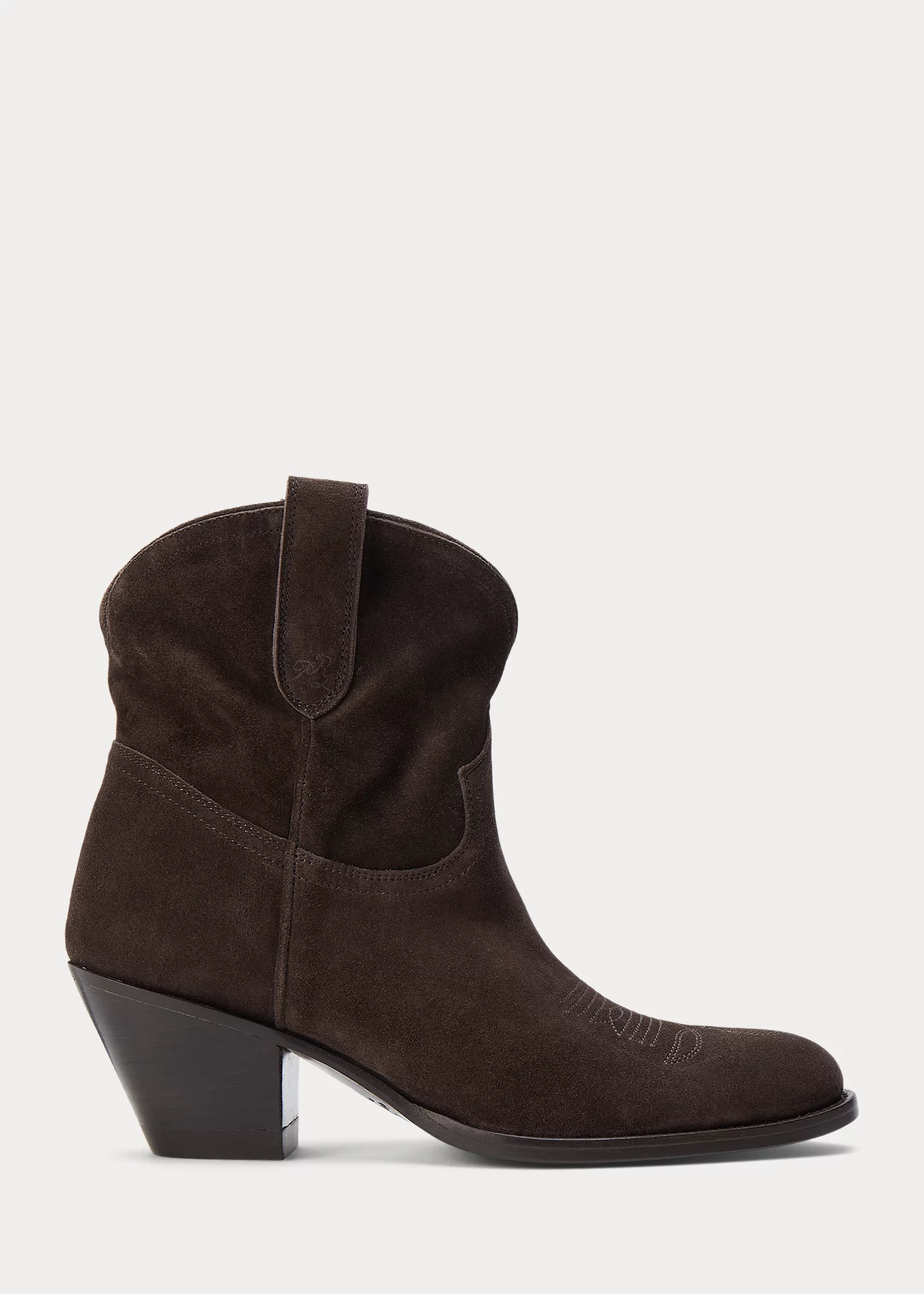 Calfskin Suede Western Boot