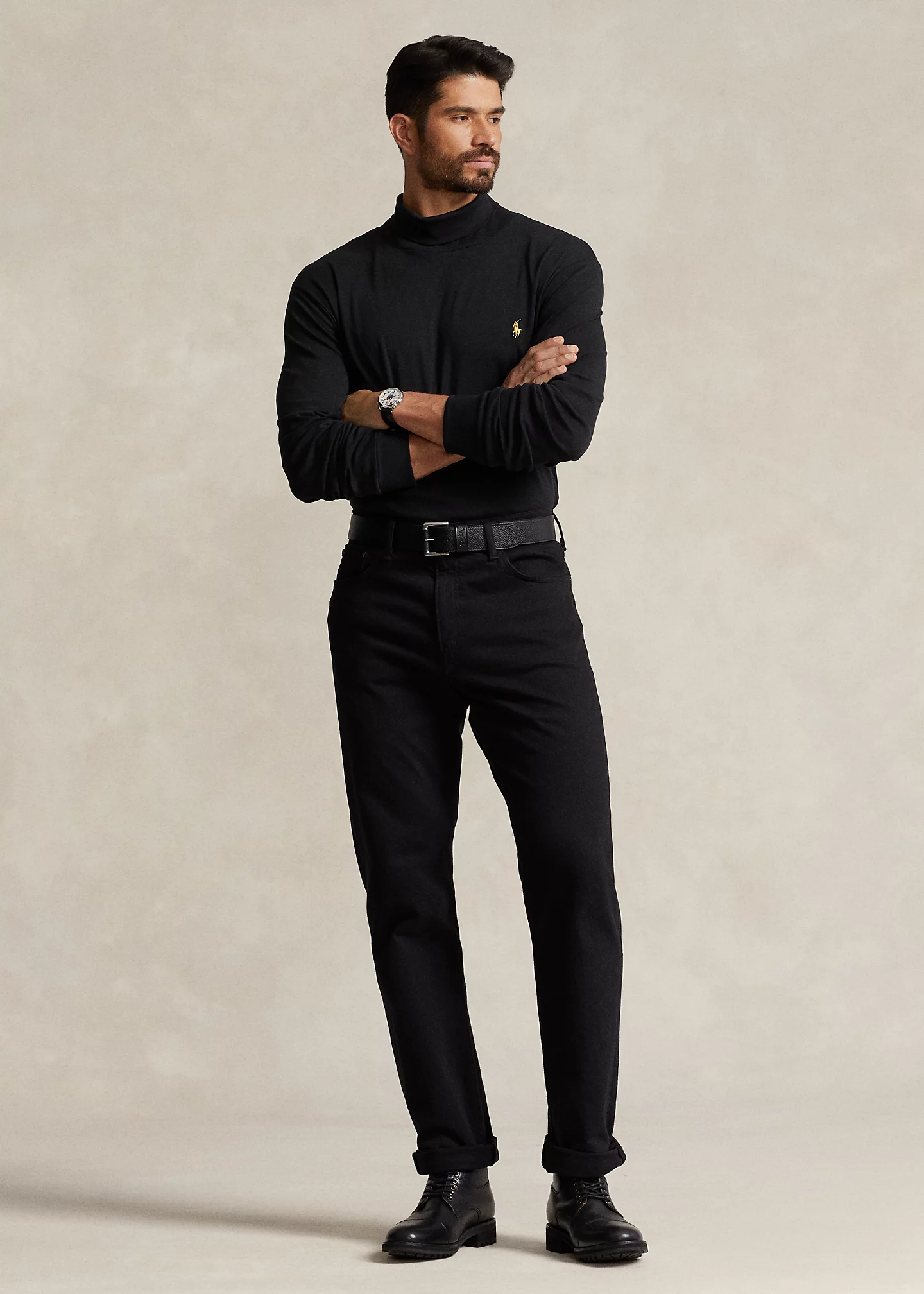 Soft Cotton Turtleneck